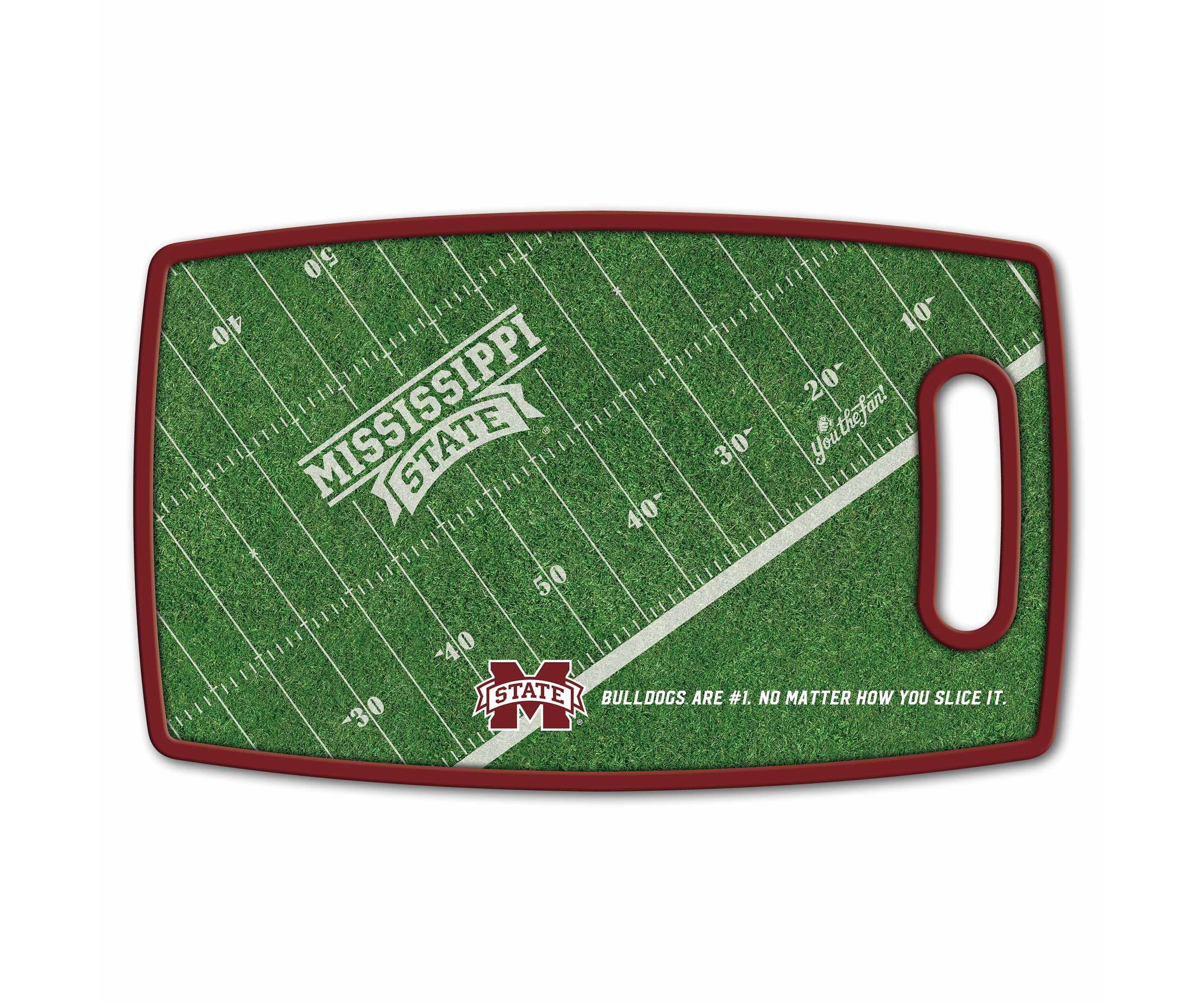 YouTheFan NCAA Mississippi State Bulldogs Retro Series Cutting Board