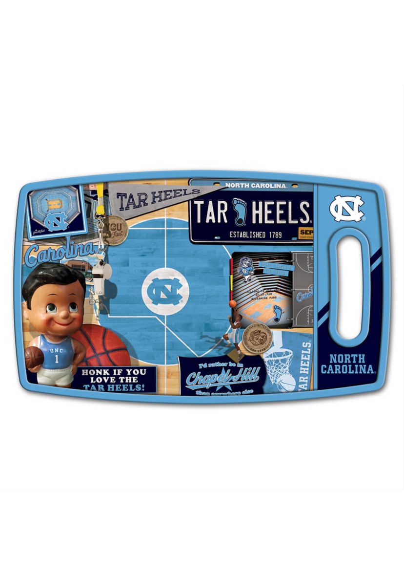 YouTheFan NCAA North Carolina Tar Heels Retro Series Cutting Board