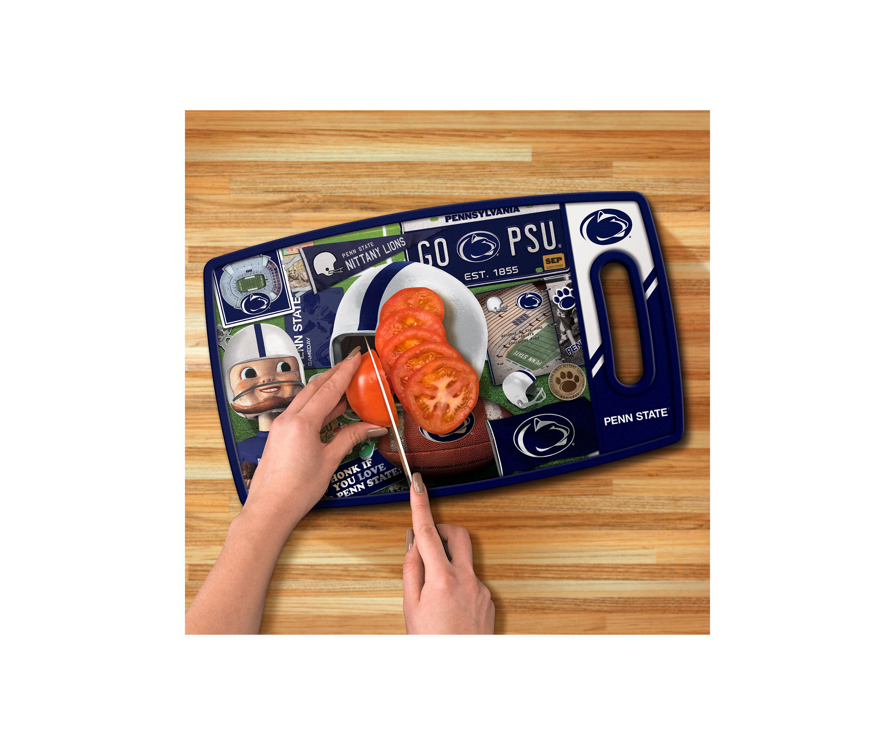 YouTheFan NCAA Penn State Nittany Lions Retro Series Cutting Board