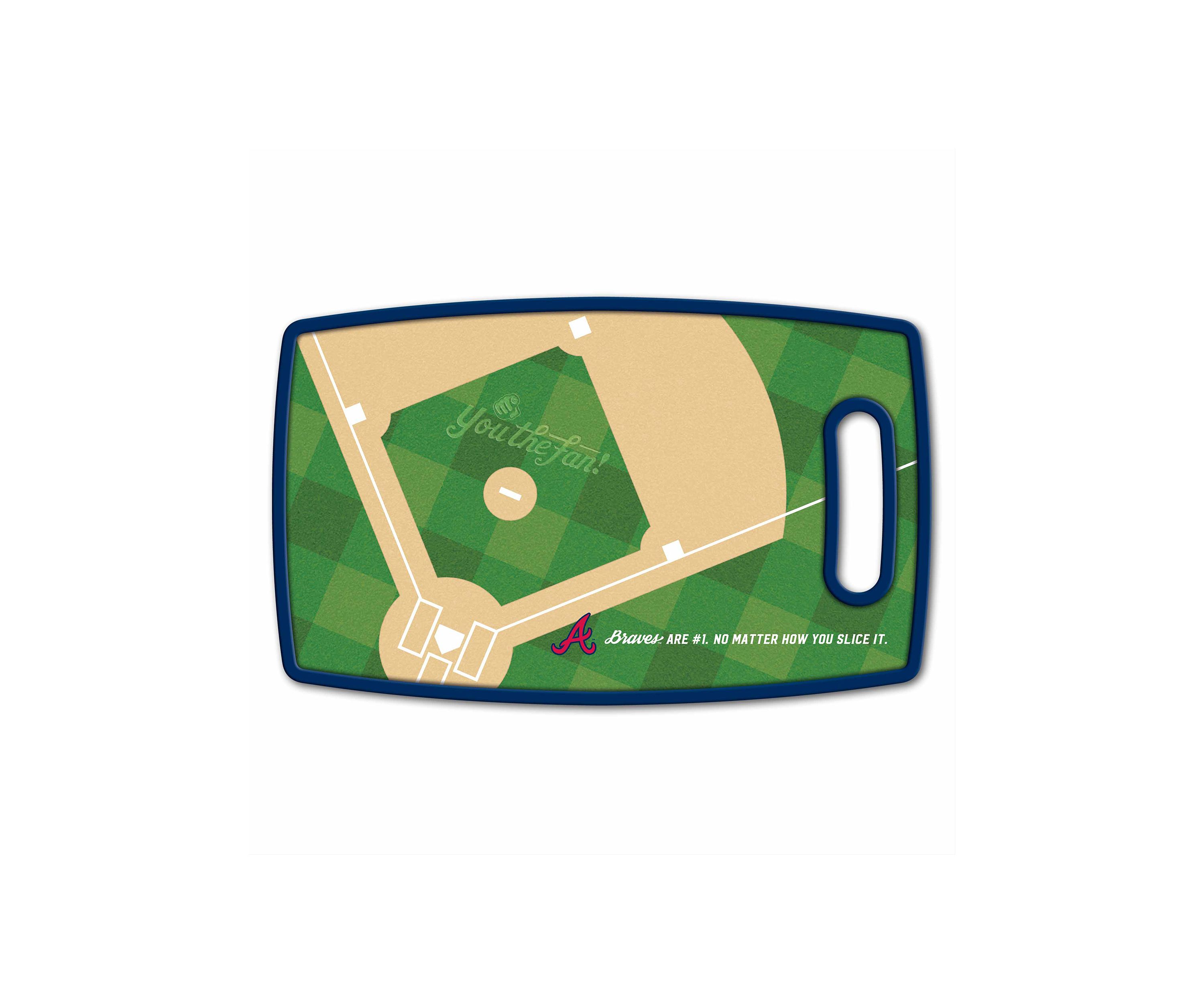 YouTheFan MLB Atlanta Braves Retro Series Cutting Board