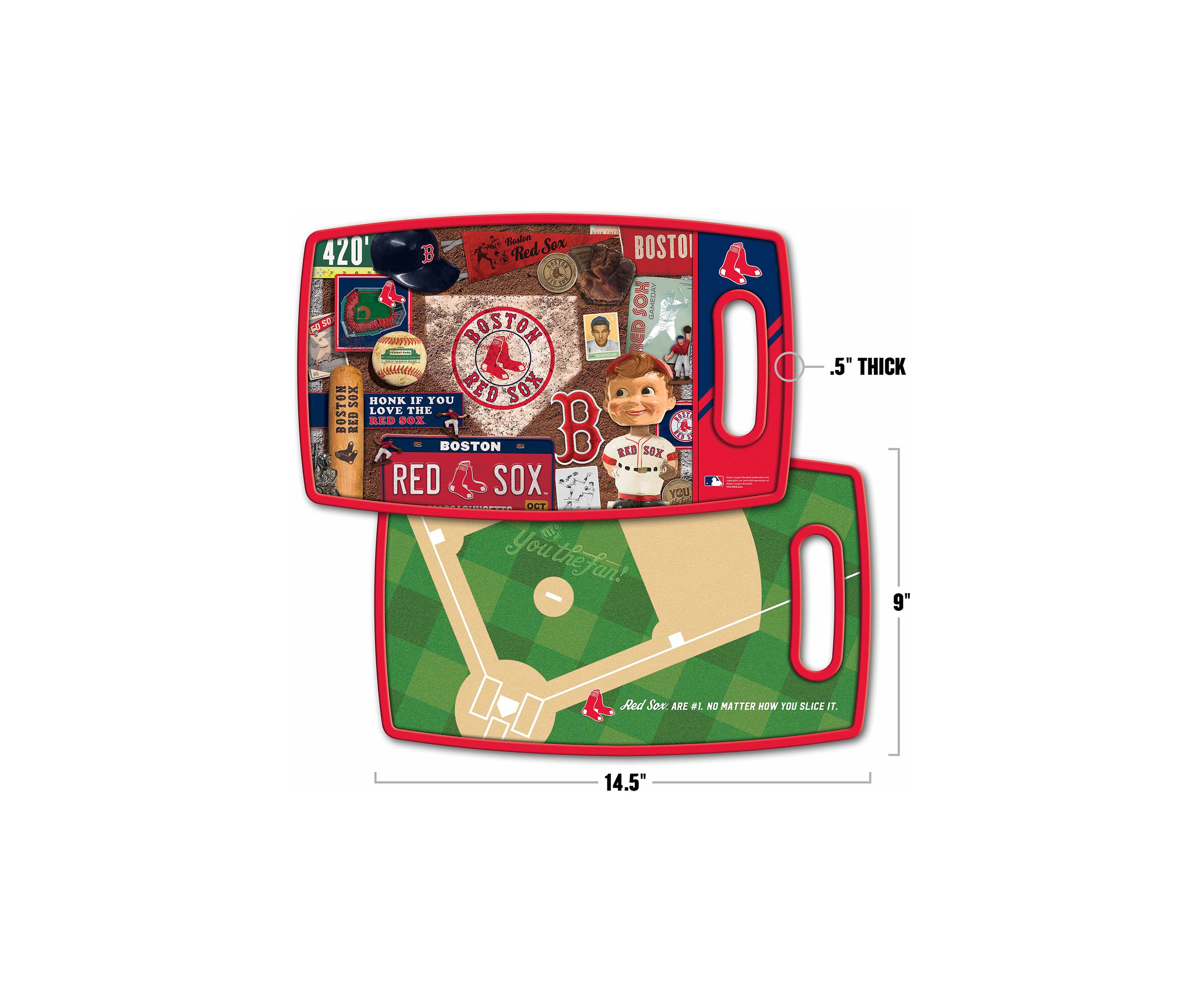 YouTheFan MLB Boston Red Sox Retro Series Cutting Board