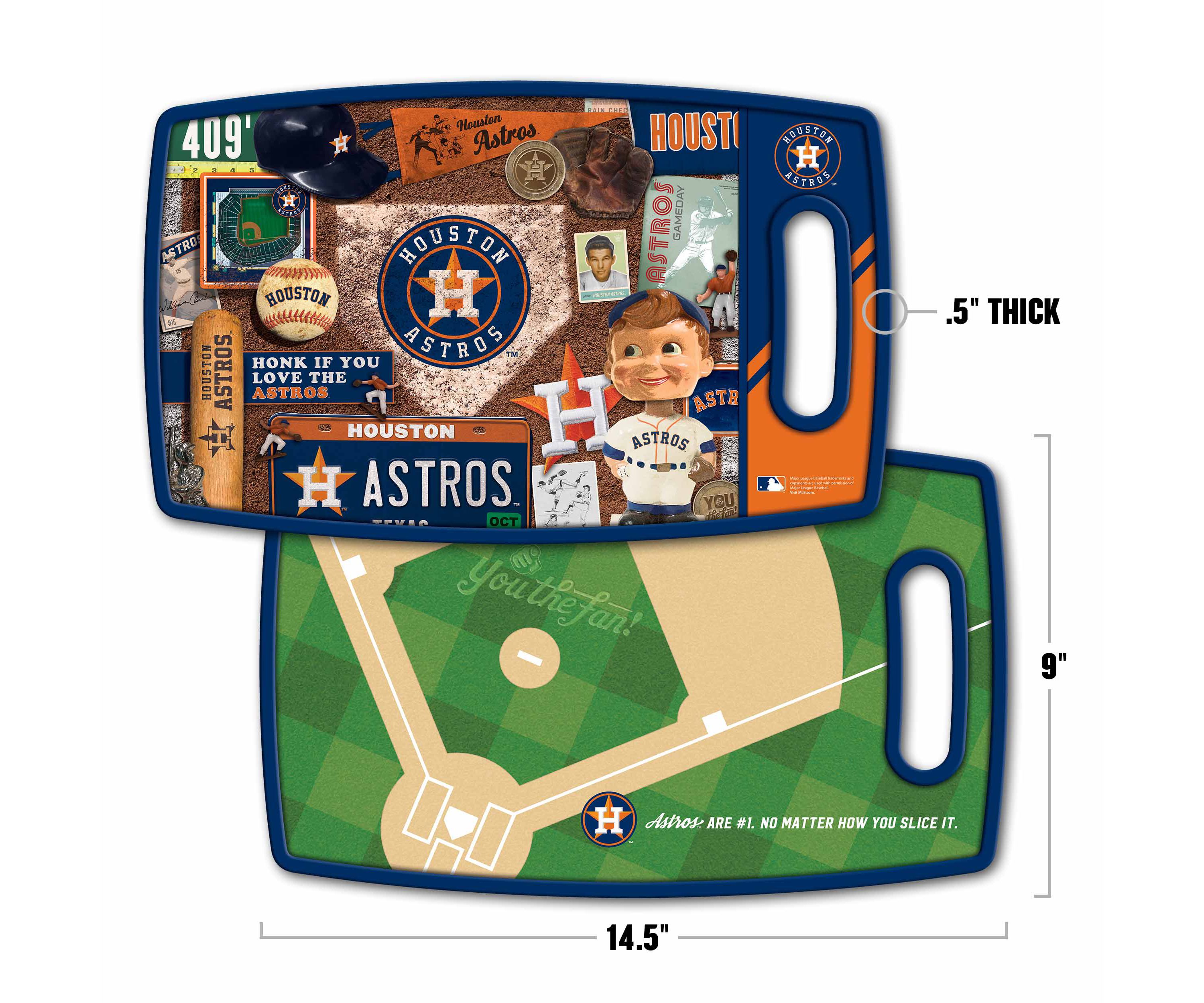 YouTheFan MLB Houston Astros Retro Series Cutting Board