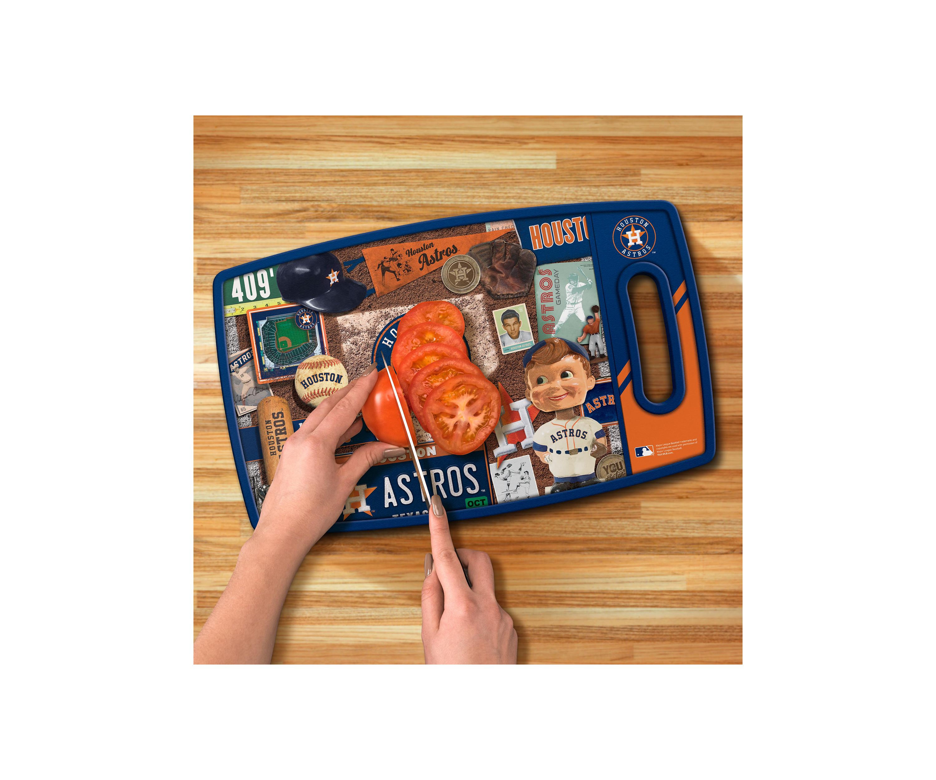 YouTheFan MLB Houston Astros Retro Series Cutting Board