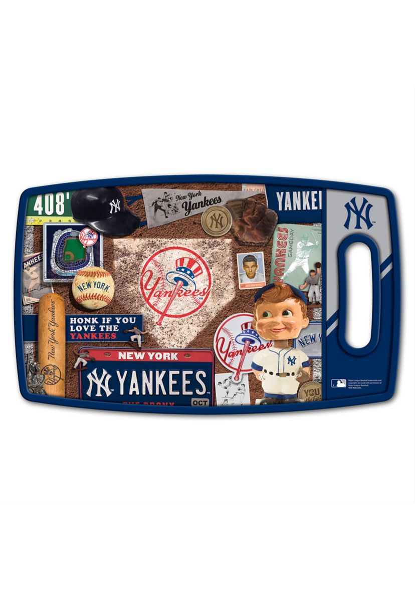 YouTheFan MLB New York Yankees Retro Series Cutting Board