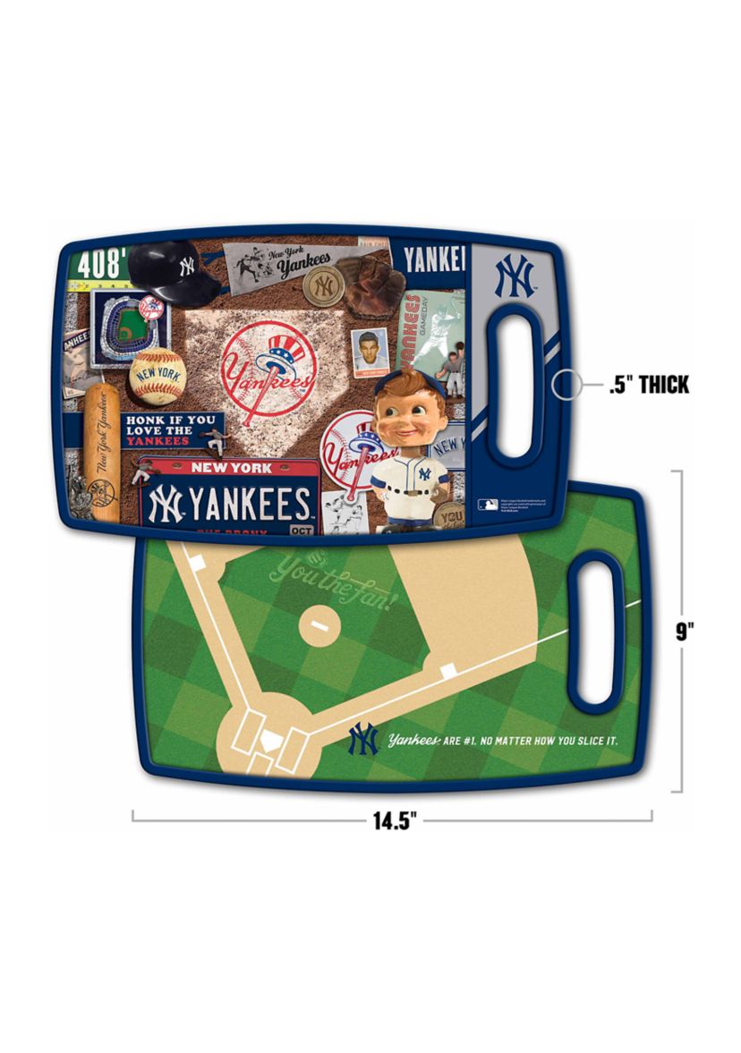 YouTheFan MLB New York Yankees Retro Series Cutting Board