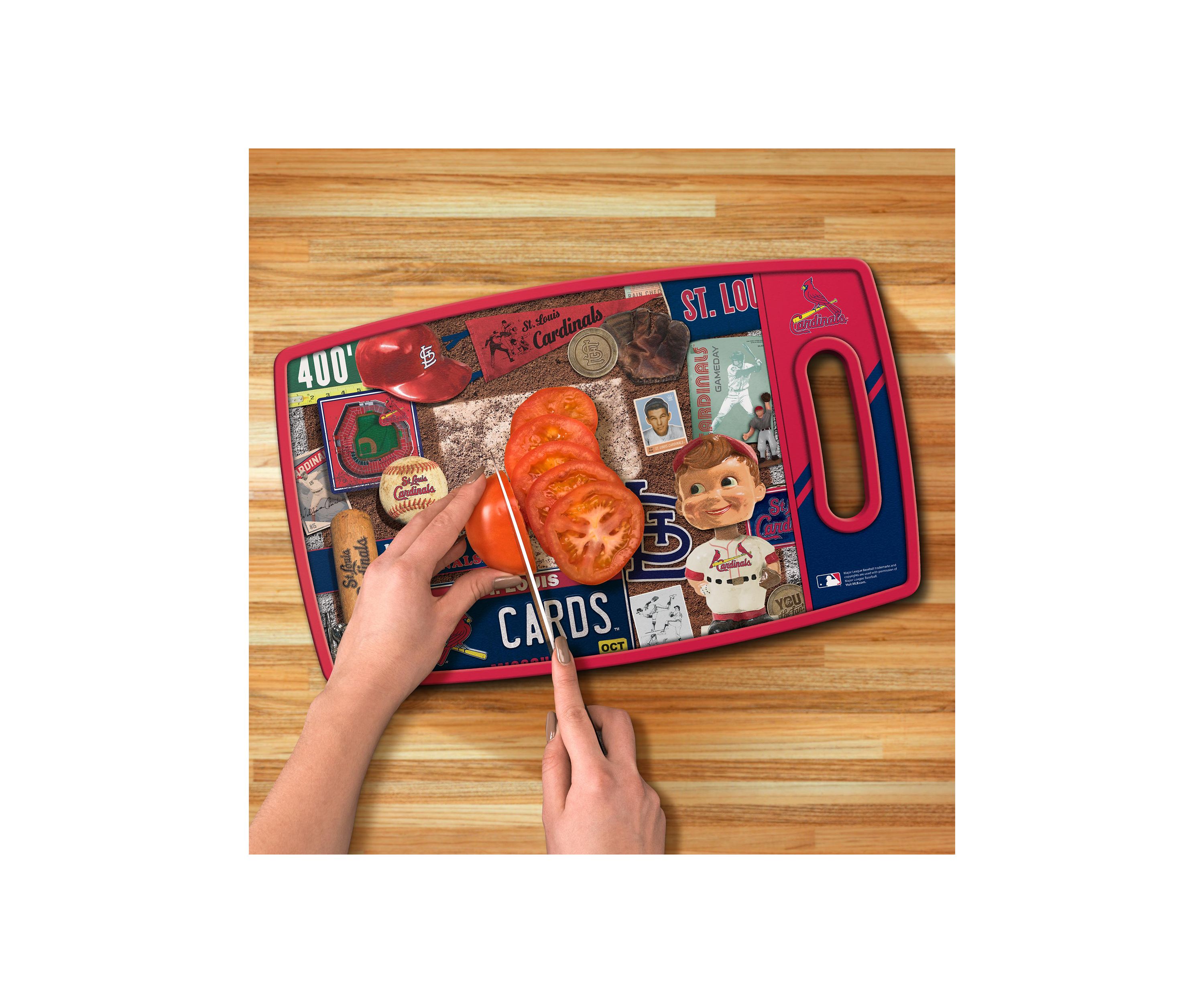 YouTheFan MLB St. Louis Cardinals Retro Series Cutting Board