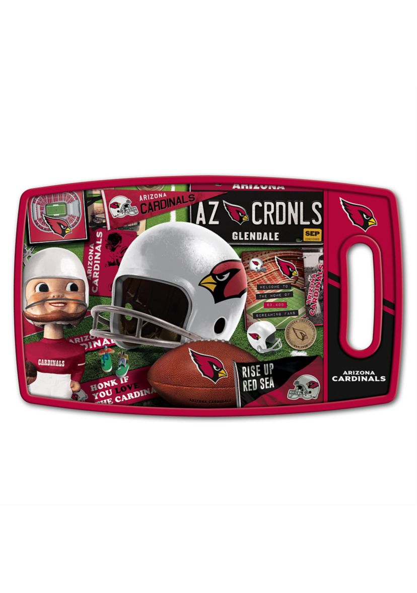 YouTheFan NFL Arizona Cardinals Retro Series Cutting Board