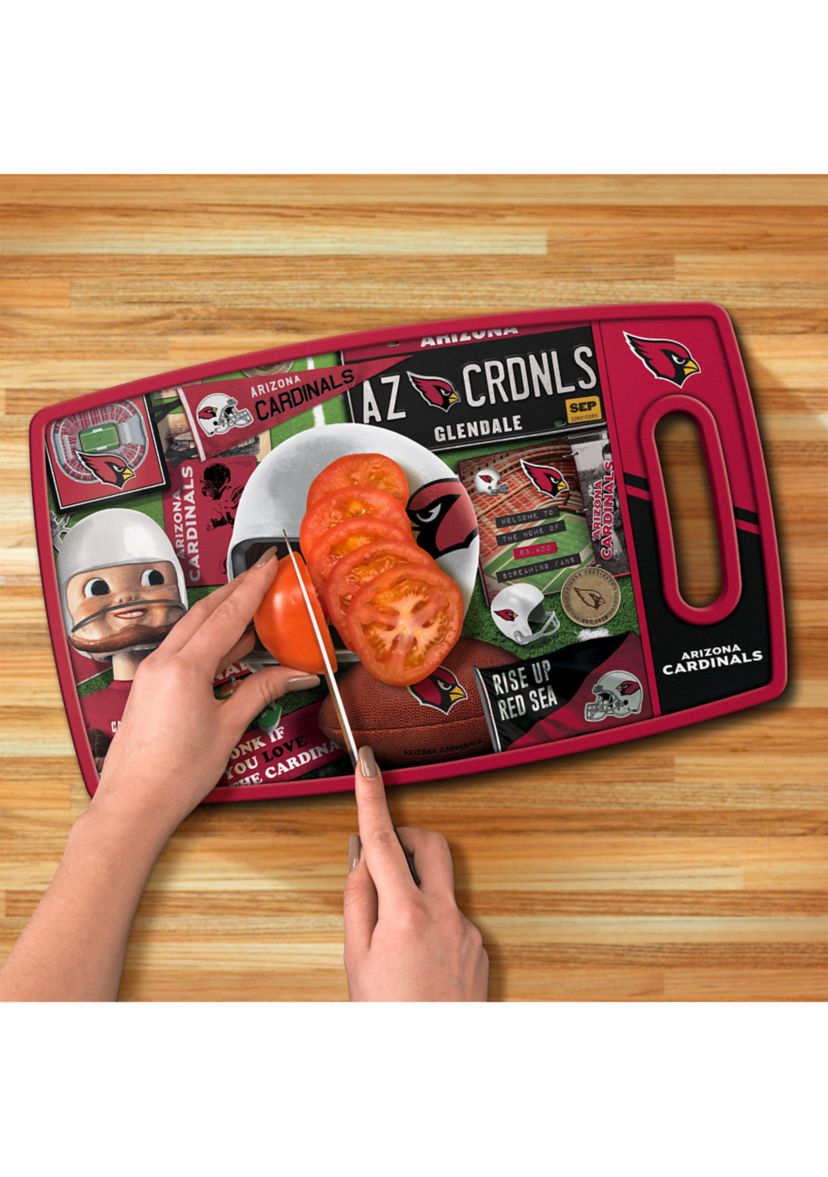 YouTheFan NFL Arizona Cardinals Retro Series Cutting Board
