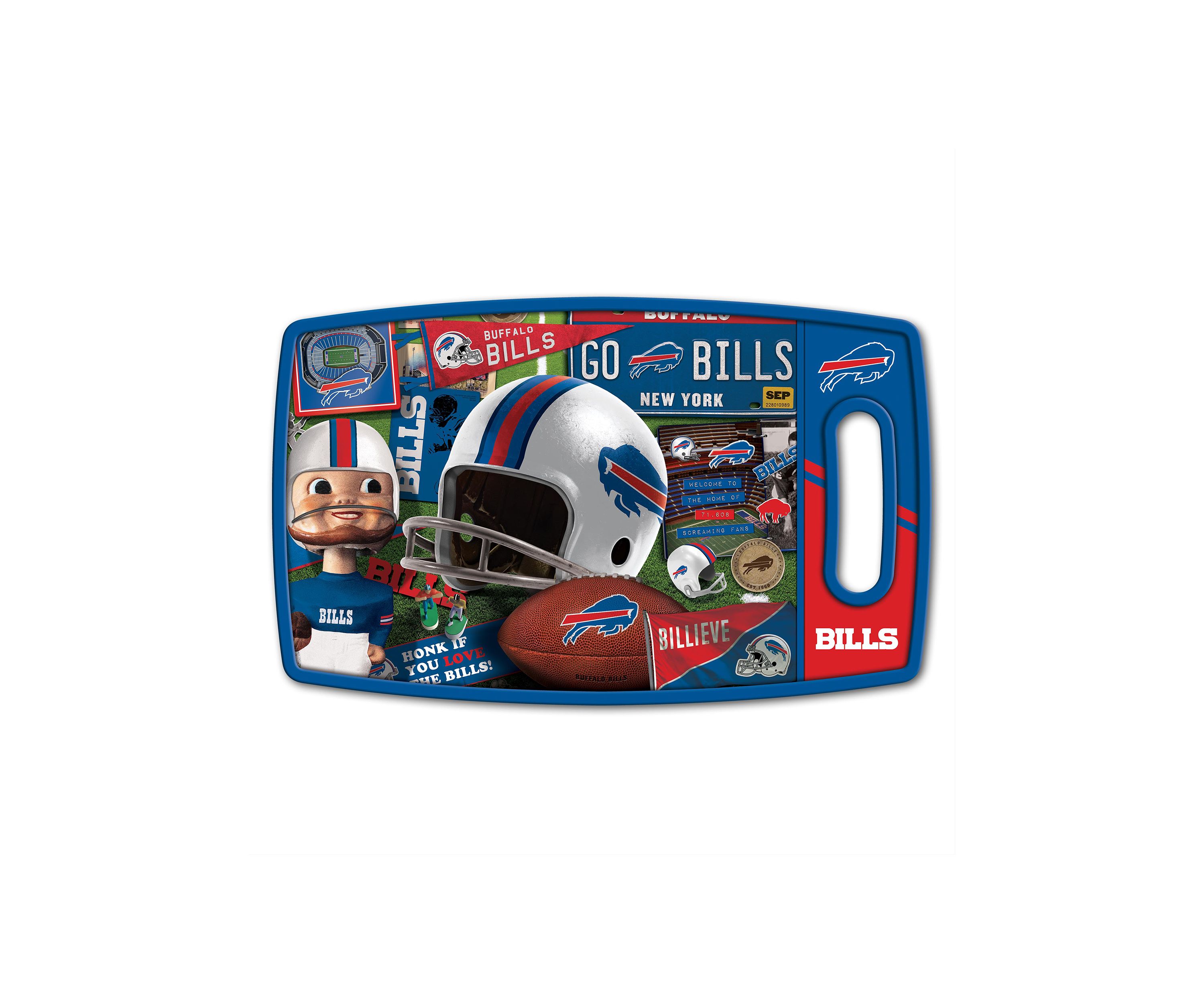 YouTheFan NFL Buffalo Bills Retro Series Cutting Board