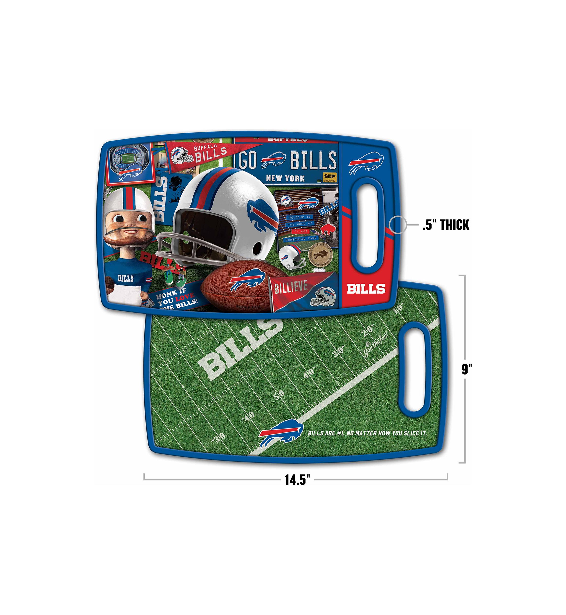 YouTheFan NFL Buffalo Bills Retro Series Cutting Board