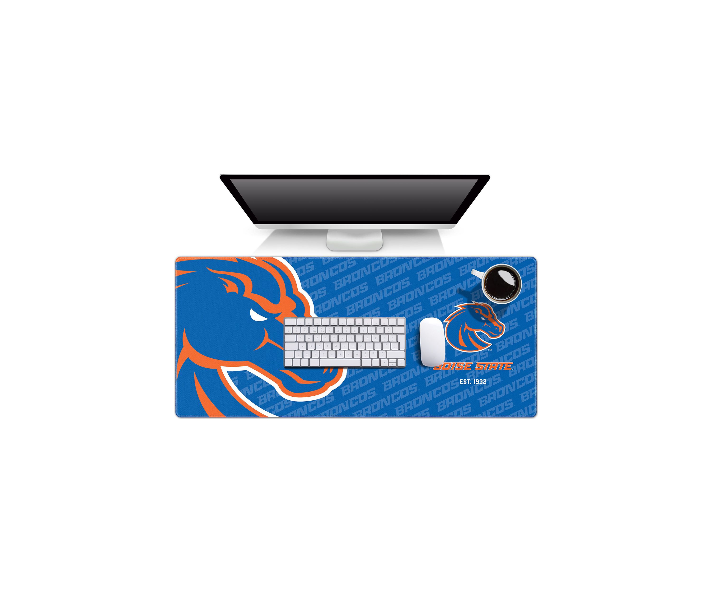 YouTheFan NCAA Boise State Broncos Logo Series Desk Pad