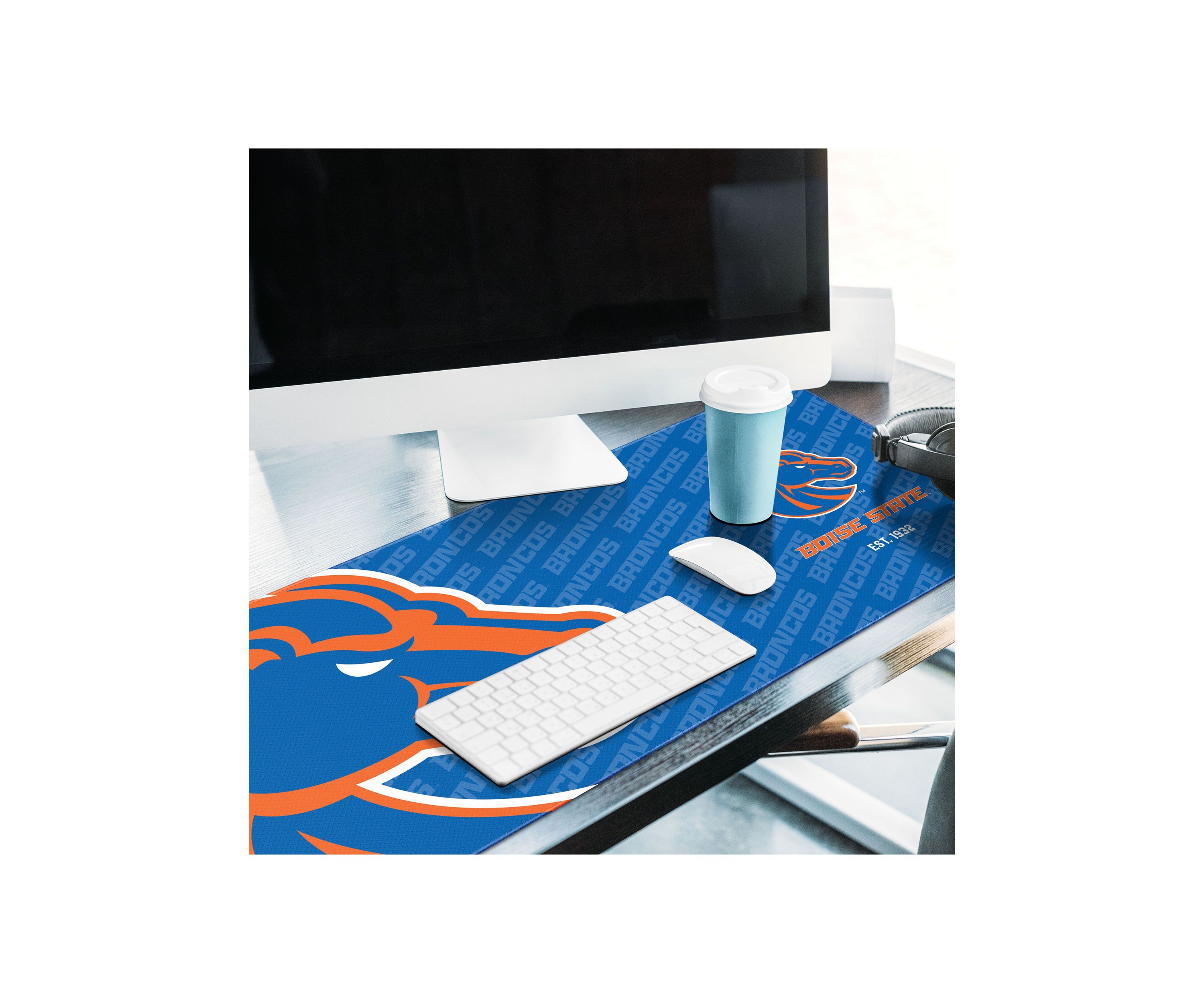 YouTheFan NCAA Boise State Broncos Logo Series Desk Pad