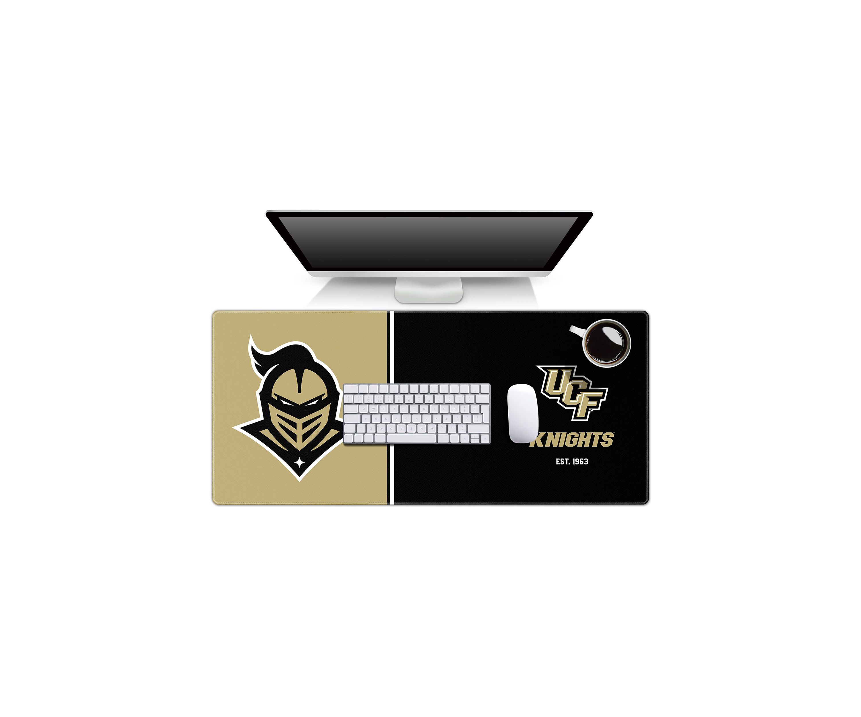 YouTheFan NCAA Central Florida Knights Logo Series Desk Pad