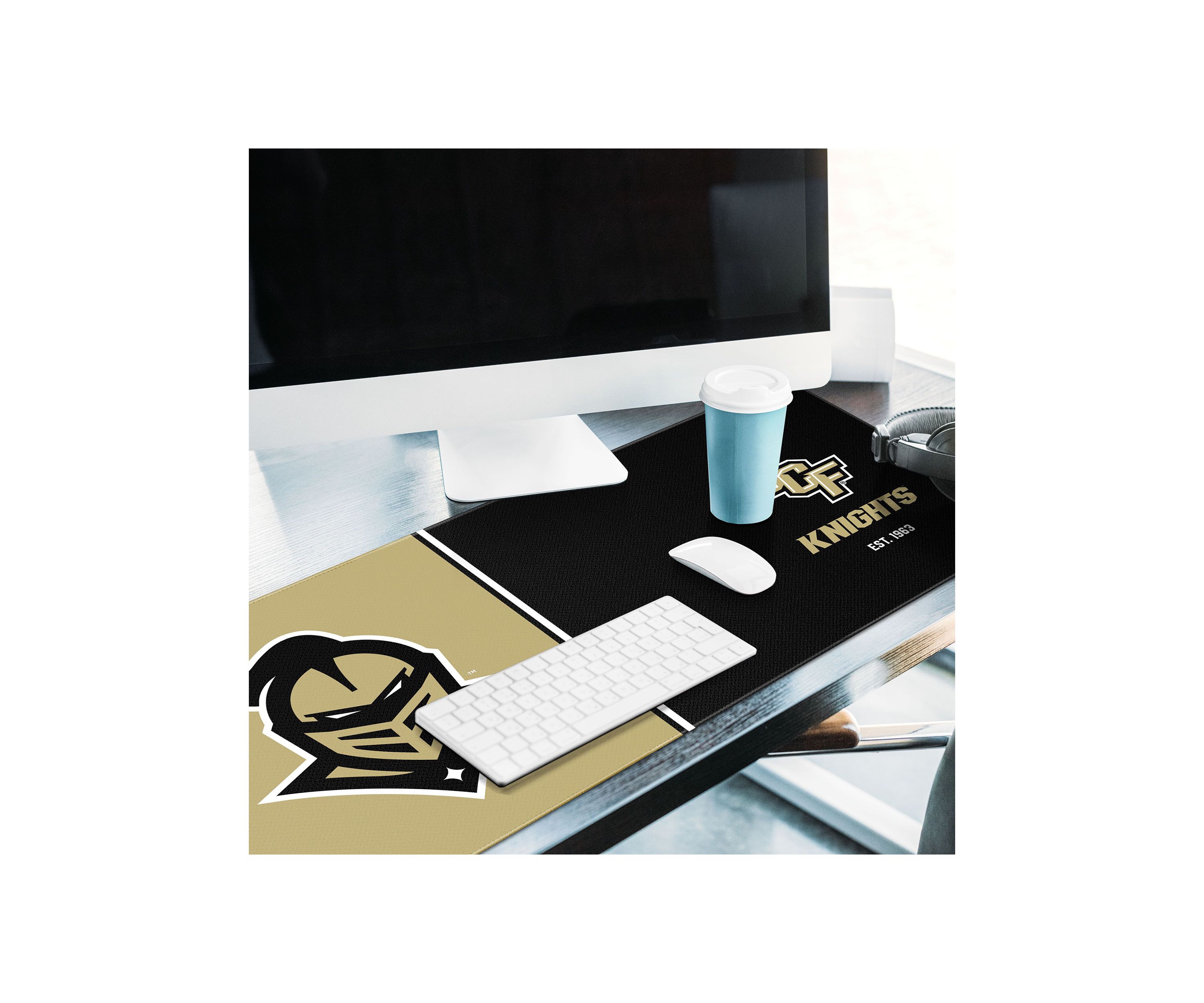 YouTheFan NCAA Central Florida Knights Logo Series Desk Pad