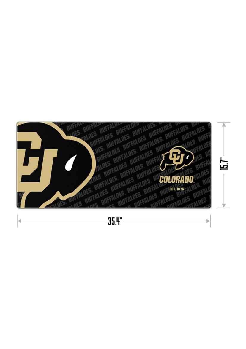 YouTheFan NCAA Colorado Buffaloes Logo Series Desk Pad