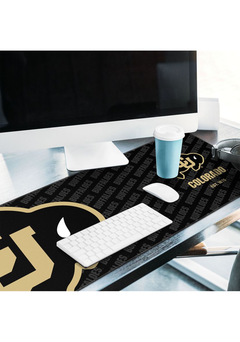 YouTheFan NCAA Colorado Buffaloes Logo Series Desk Pad