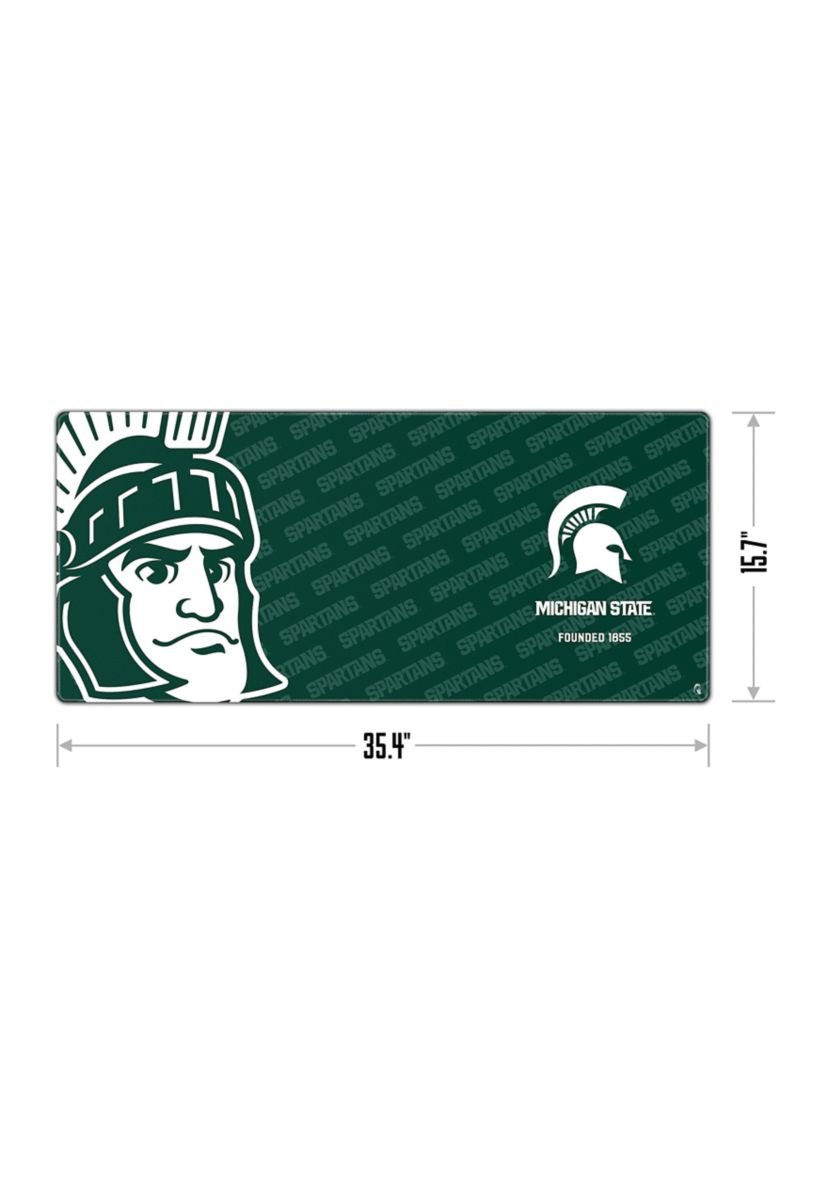 YouTheFan NCAA Michigan State Spartans Logo Series Desk Pad