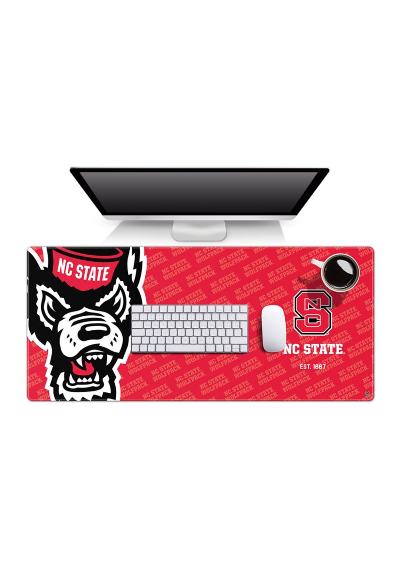 YouTheFan NCAA NC State Wolfpack Logo Series Desk Pad