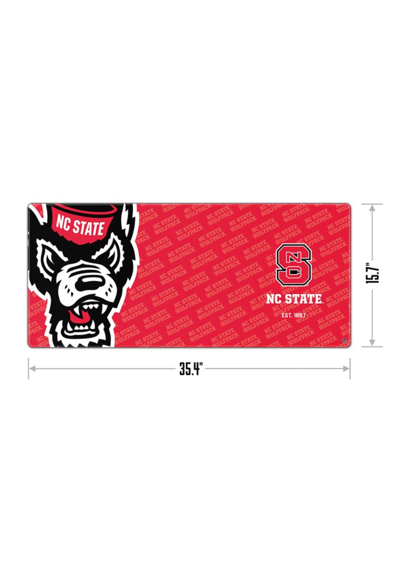 YouTheFan NCAA NC State Wolfpack Logo Series Desk Pad