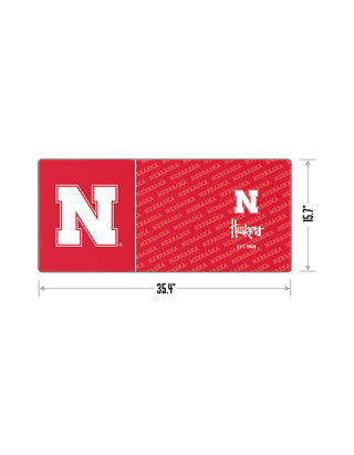 NCAA Nebraska Cornhuskers Logo Deskpad 