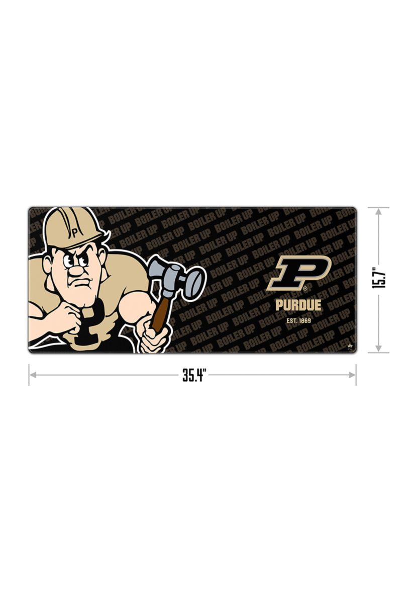 YouTheFan NCAA Purdue Boilermakers Logo Series Desk Pad