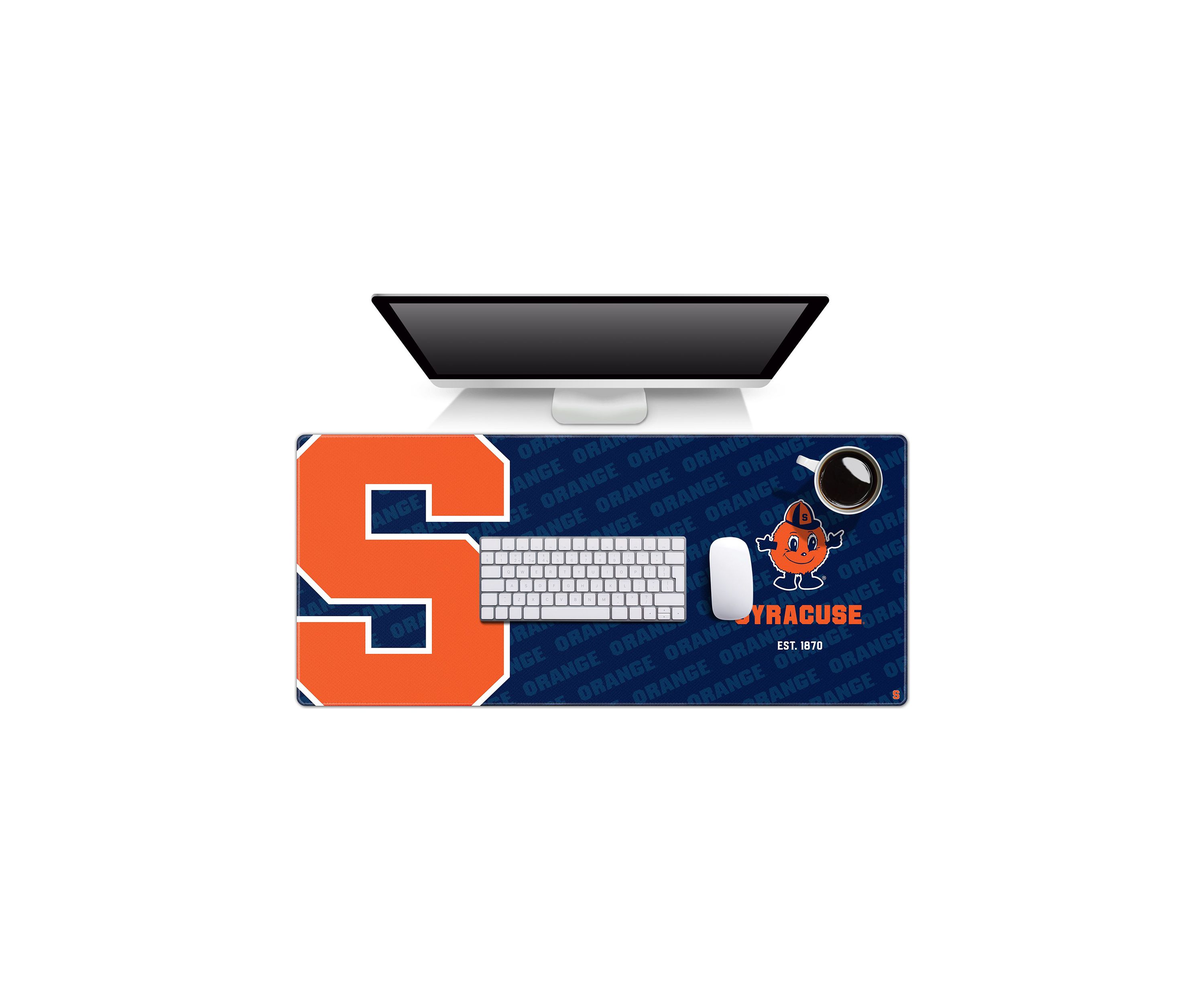 YouTheFan NCAA Syracuse Orange Logo Series Desk Pad