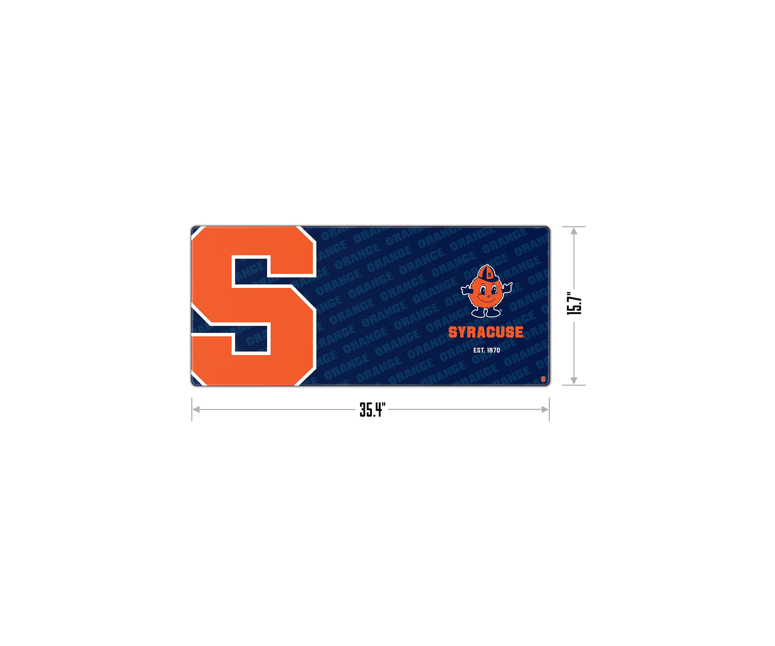 YouTheFan NCAA Syracuse Orange Logo Series Desk Pad