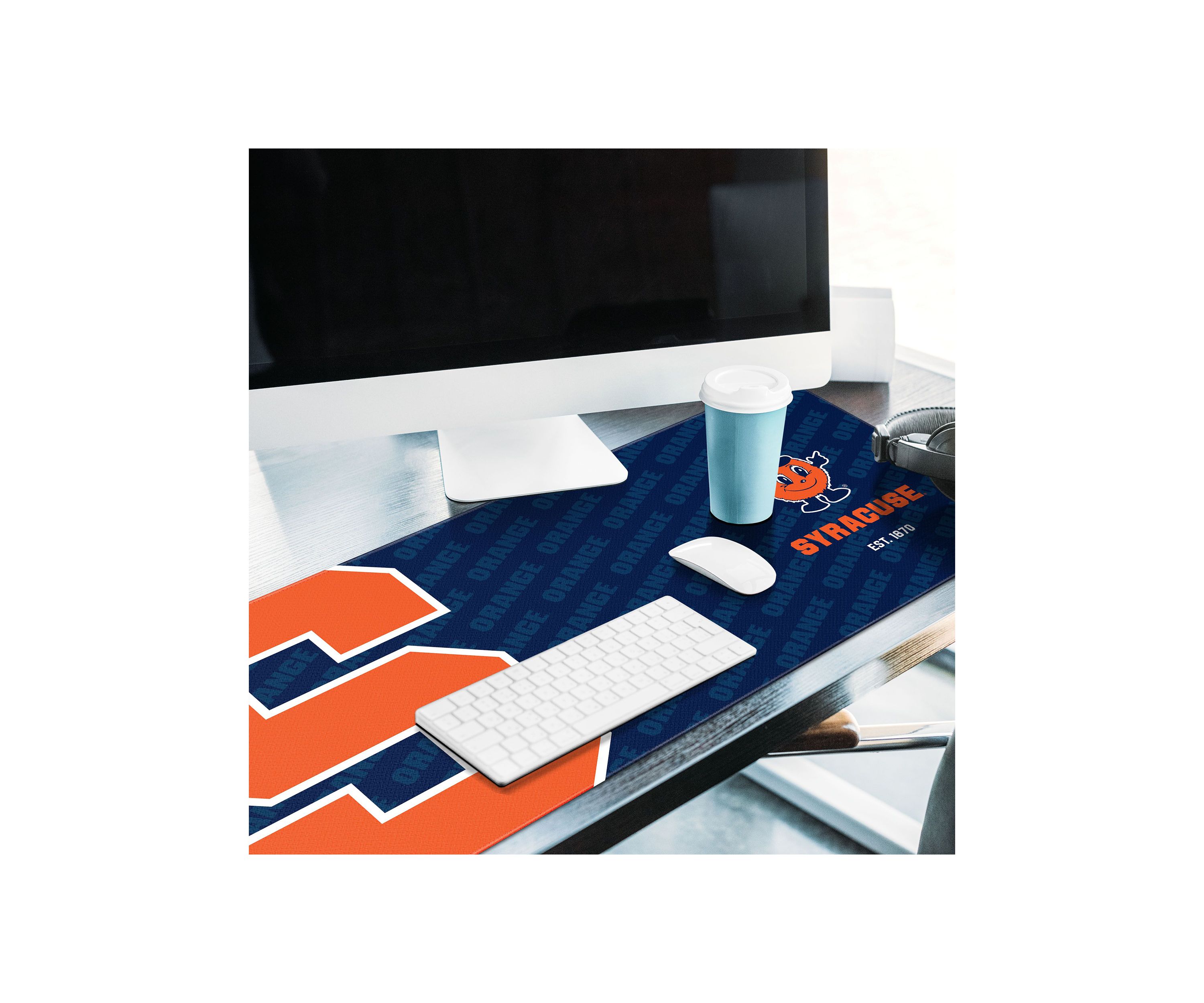 YouTheFan NCAA Syracuse Orange Logo Series Desk Pad