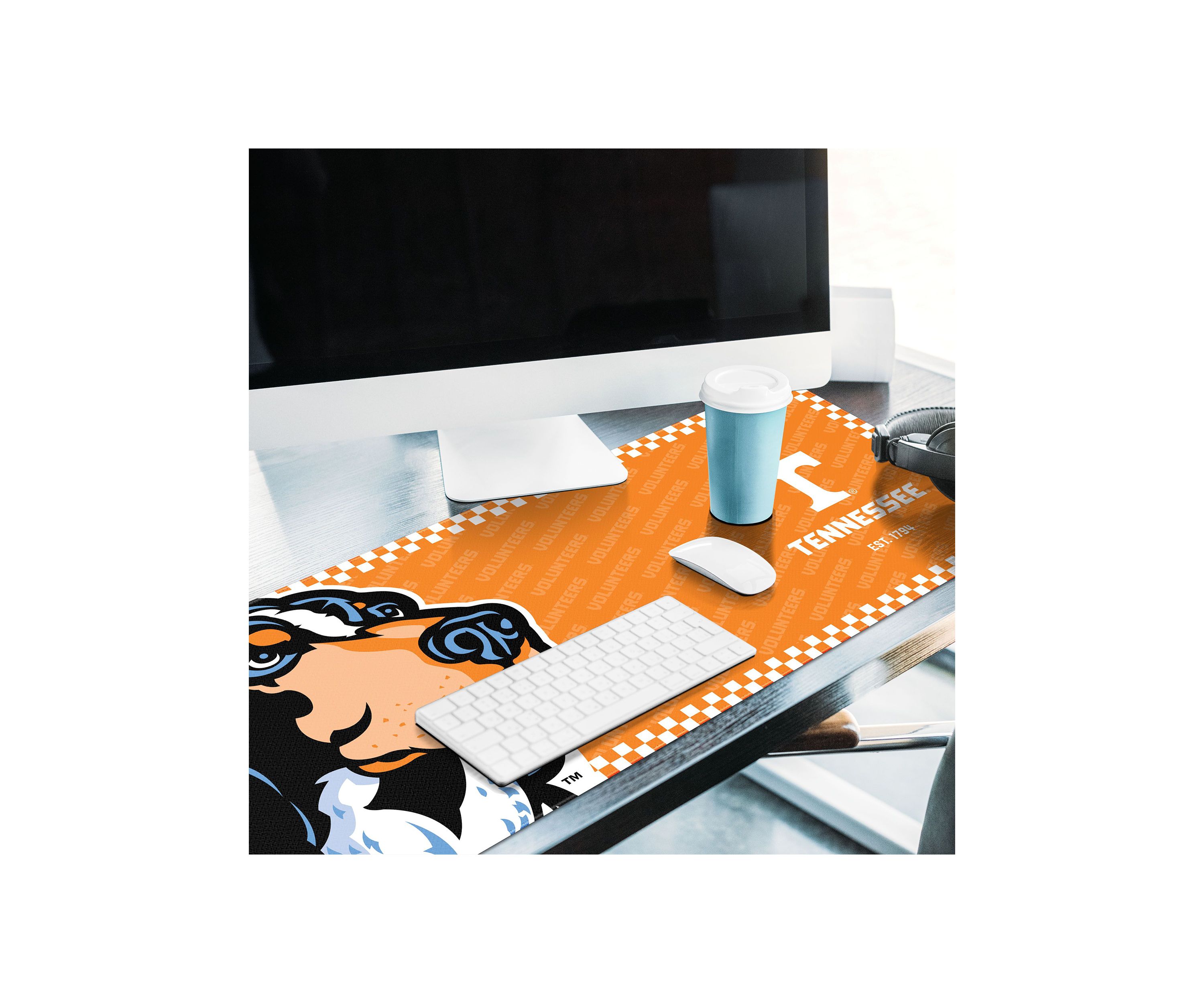 YouTheFan NCAA Tennessee Volunteers Logo Series Desk Pad