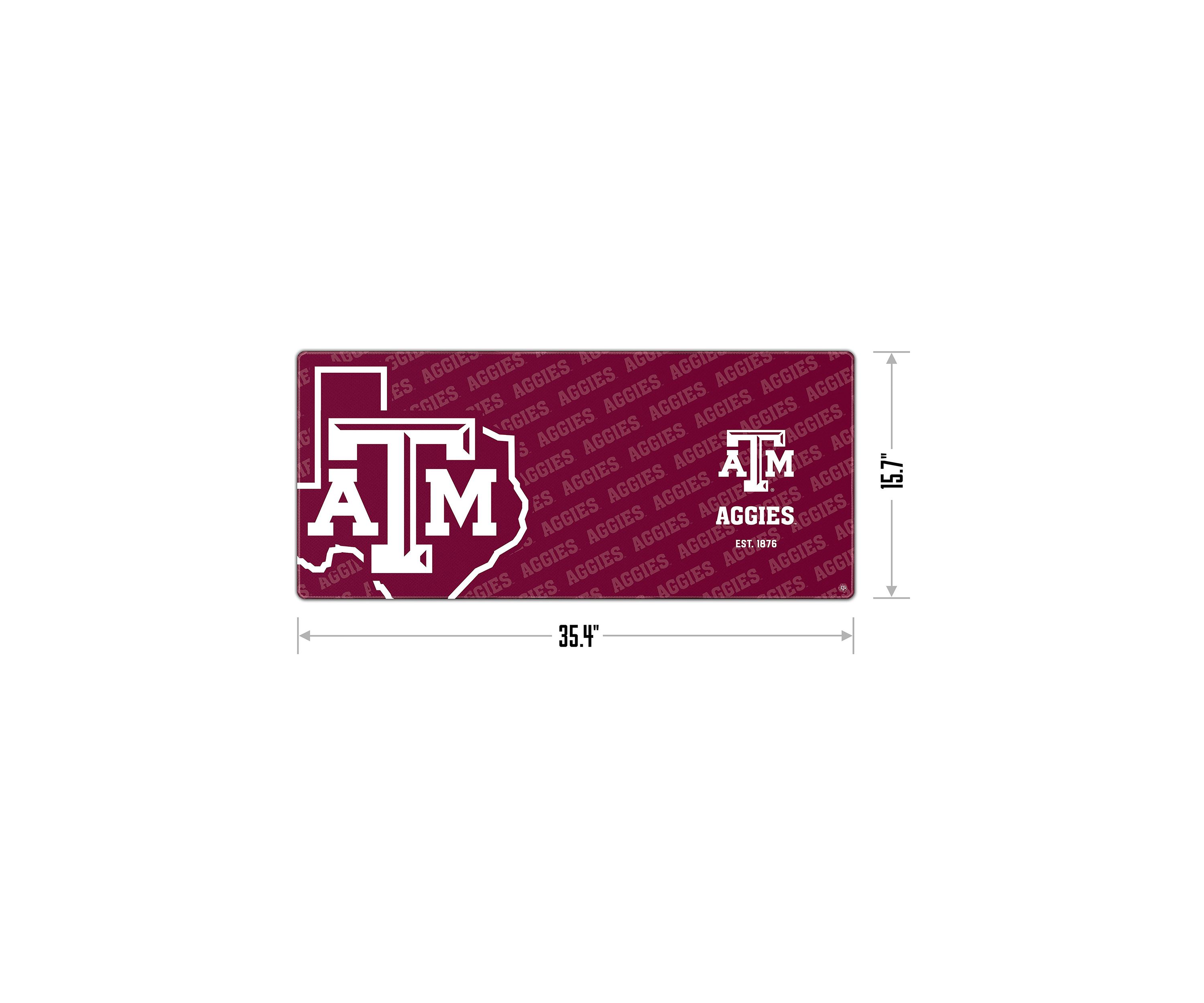 YouTheFan NCAA Texas A&M Aggies Logo Series Desk Pad