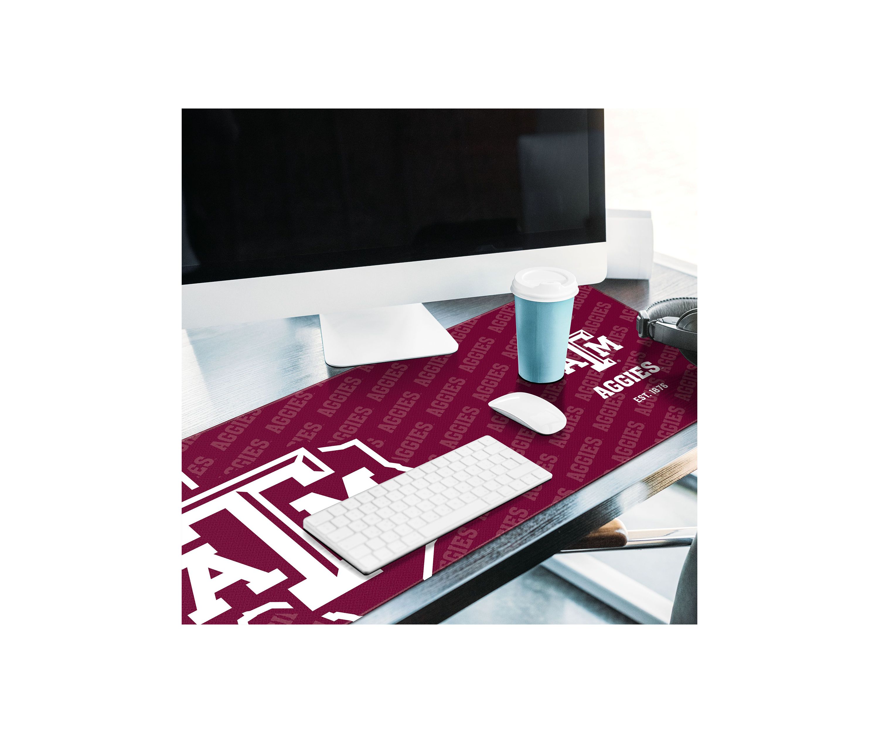 YouTheFan NCAA Texas A&M Aggies Logo Series Desk Pad