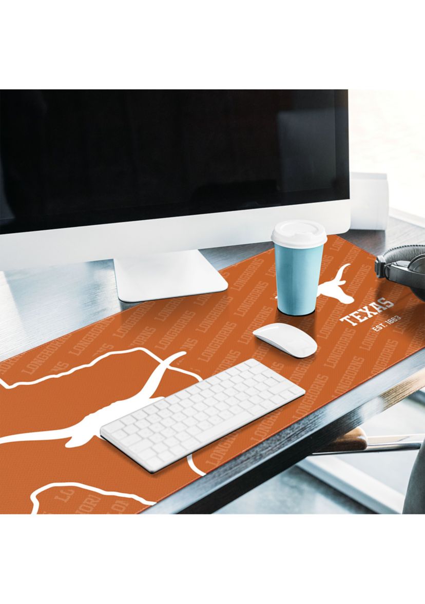 YouTheFan NCAA Texas Longhorns Logo Series Desk Pad