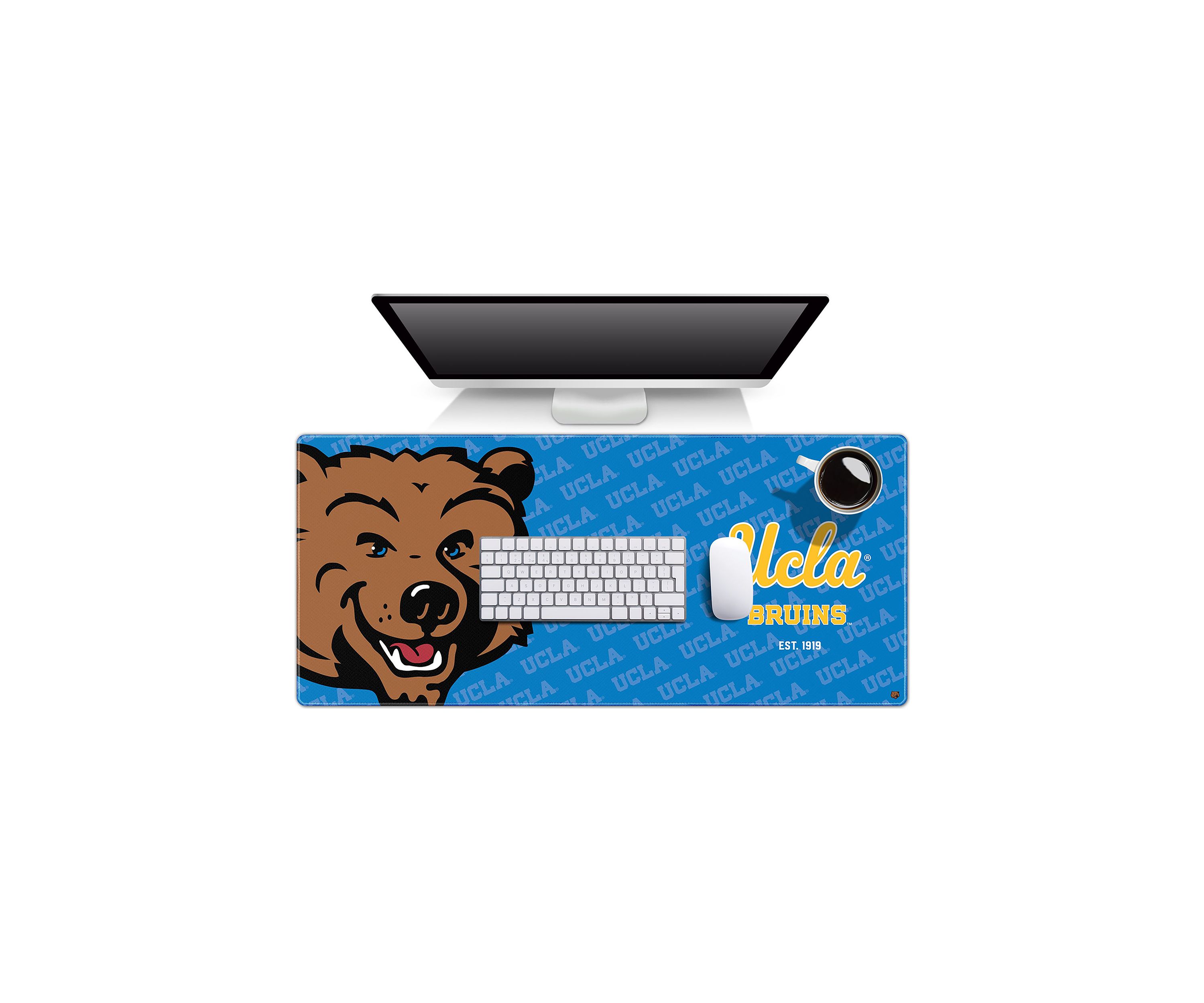 YouTheFan NCAA UCLA Bruins Logo Series Desk Pad