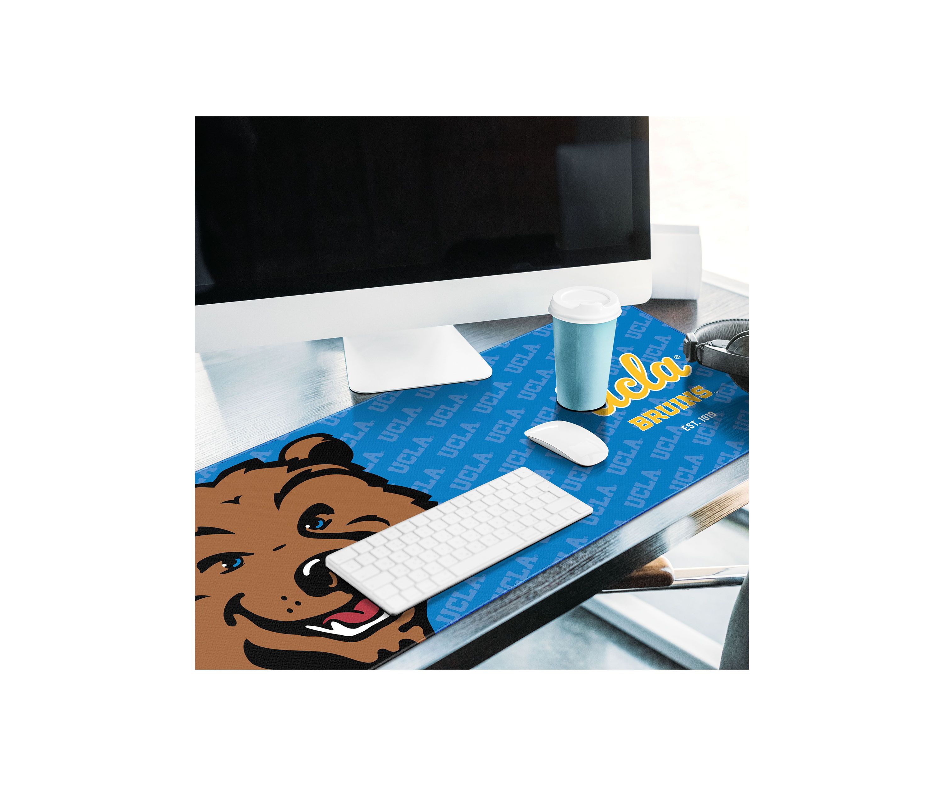 YouTheFan NCAA UCLA Bruins Logo Series Desk Pad