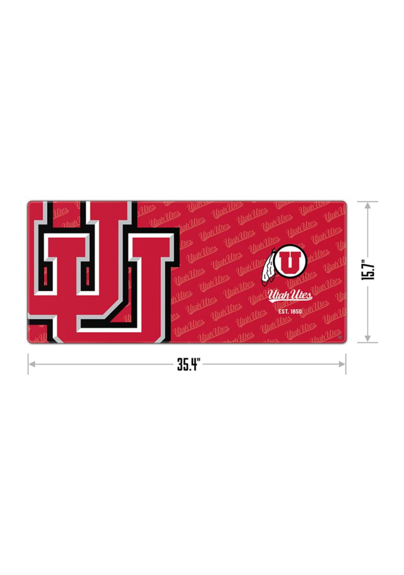 YouTheFan NCAA Utah Utes Logo Series Desk Pad