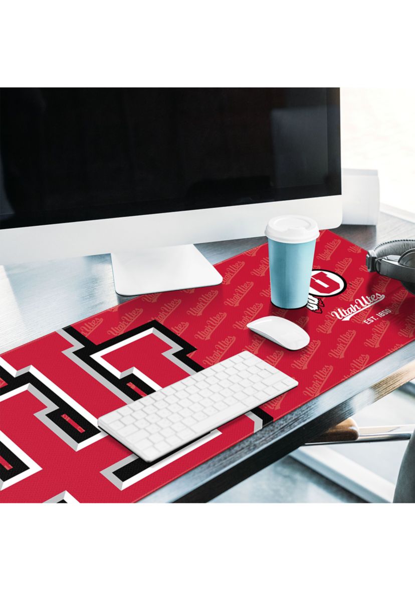 YouTheFan NCAA Utah Utes Logo Series Desk Pad