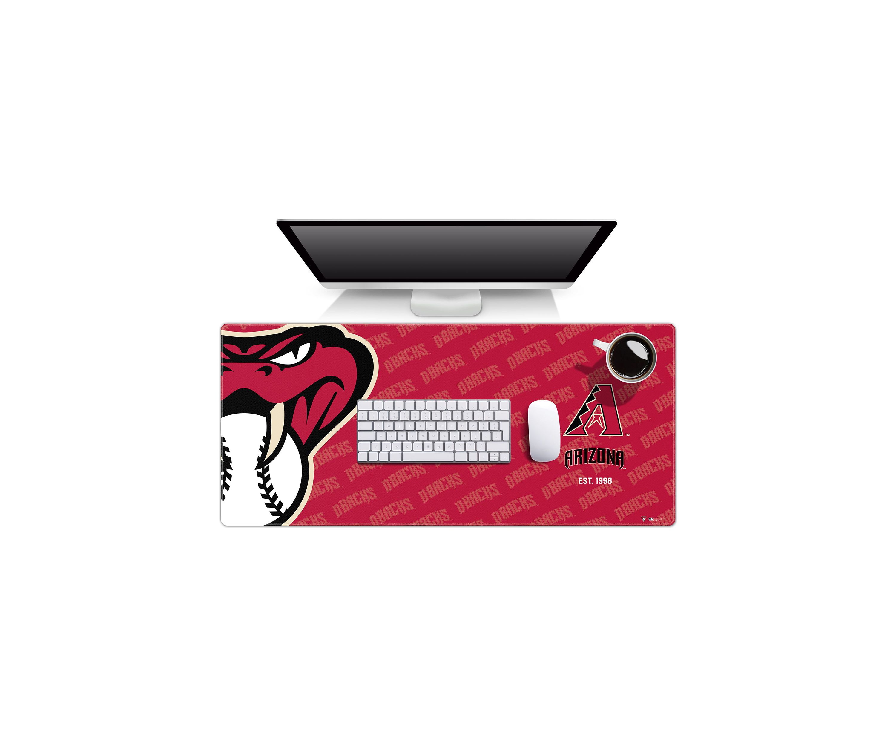 YouTheFan MLB Arizona Diamondbacks Logo Series Desk Pad