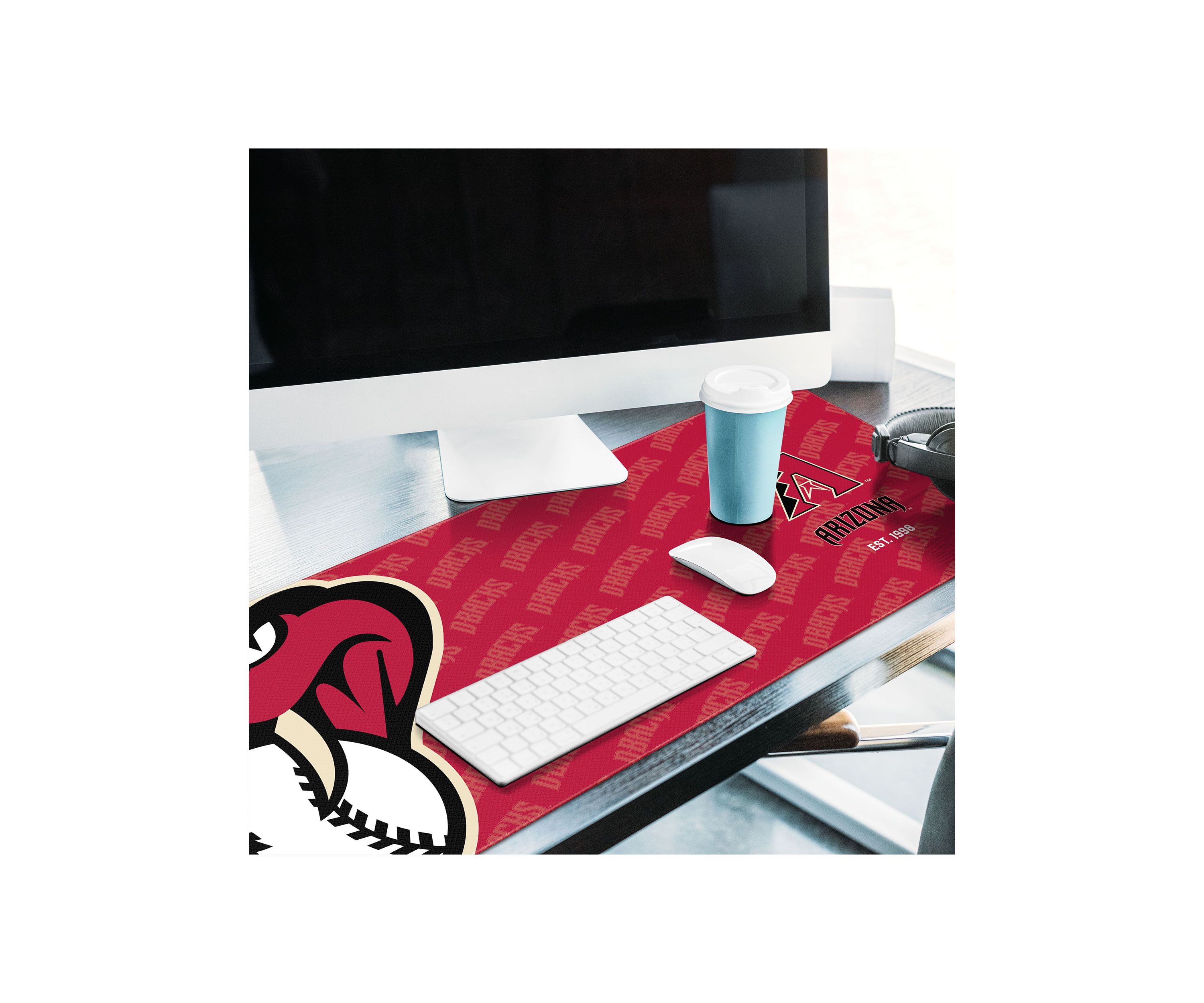 YouTheFan MLB Arizona Diamondbacks Logo Series Desk Pad