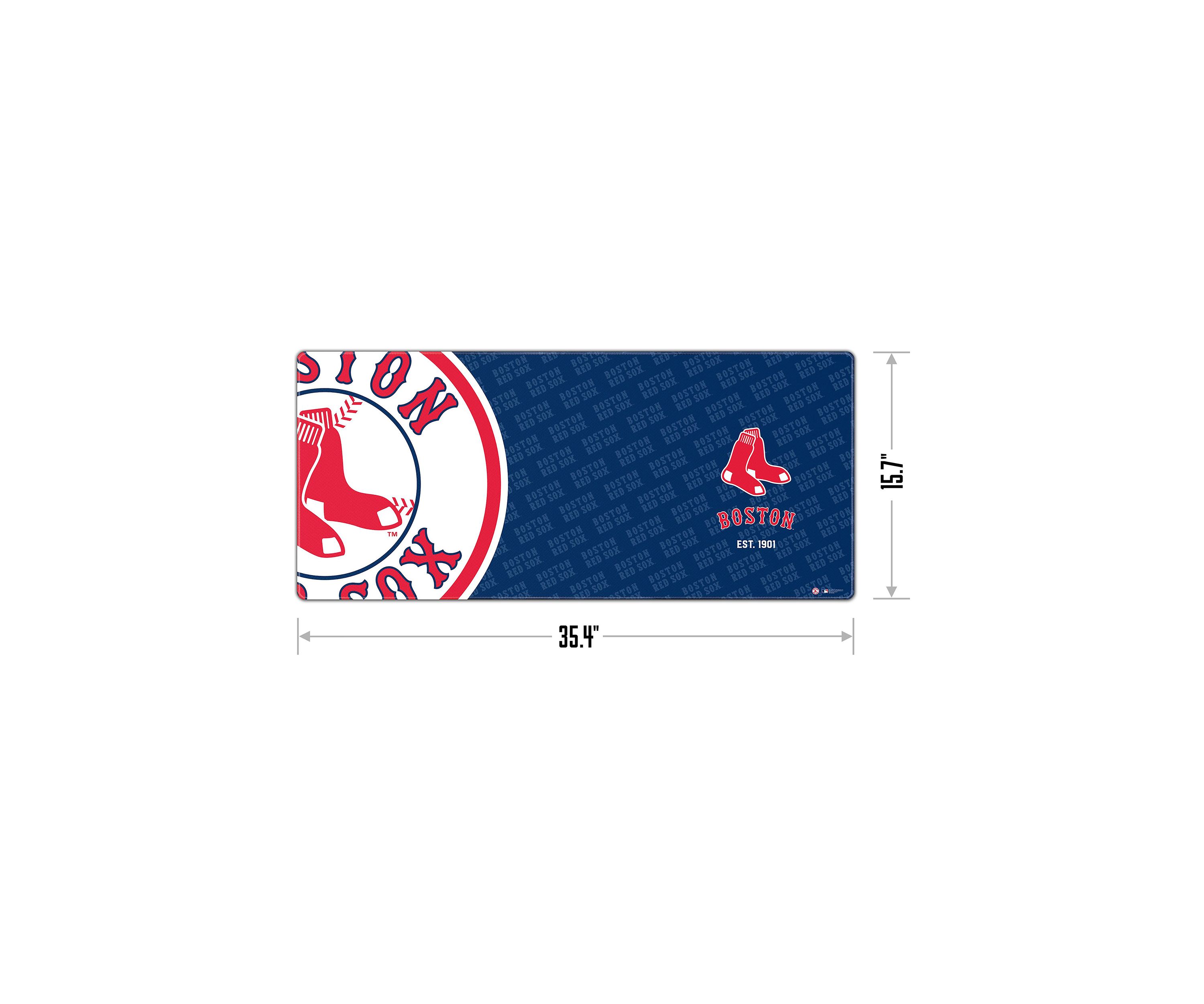 YouTheFan MLB Boston Red Sox Logo Series Desk Pad