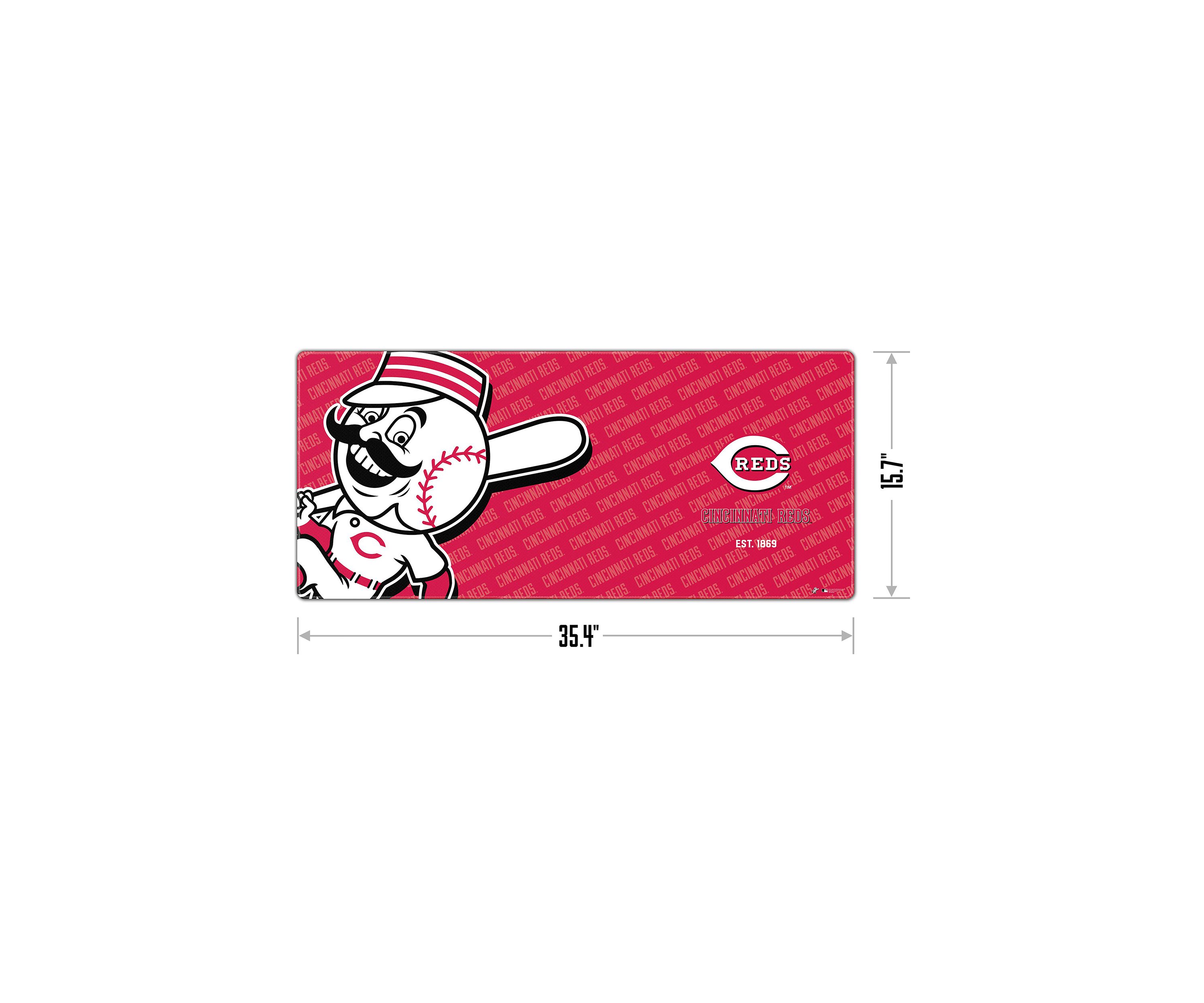 YouTheFan MLB Cincinnati Reds Logo Series Desk Pad