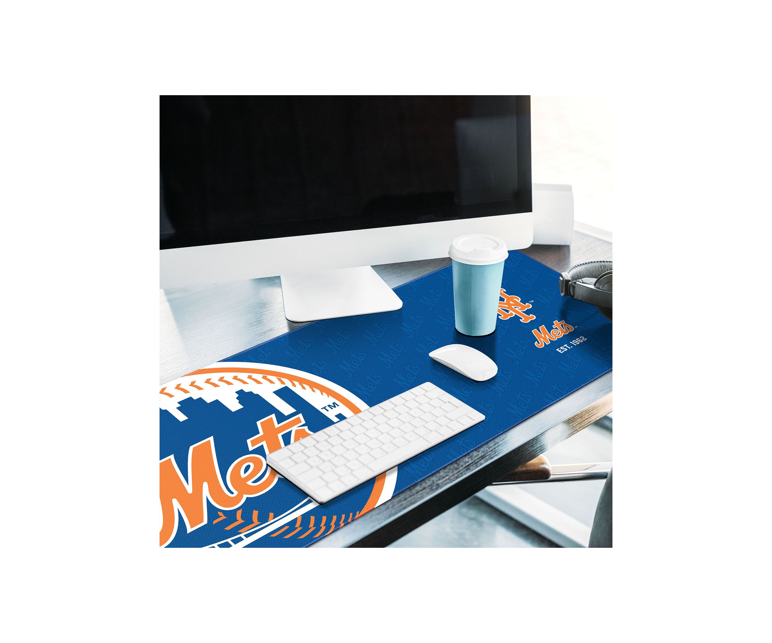 YouTheFan MLB New York Mets Logo Series Desk Pad