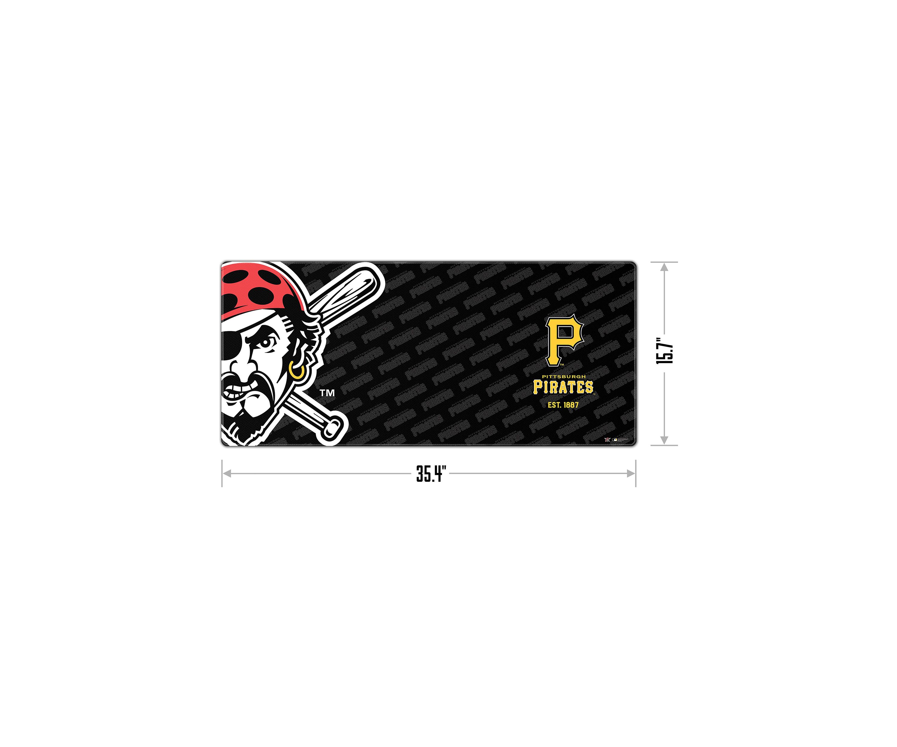YouTheFan MLB Pittsburgh Pirates Logo Series Desk Pad