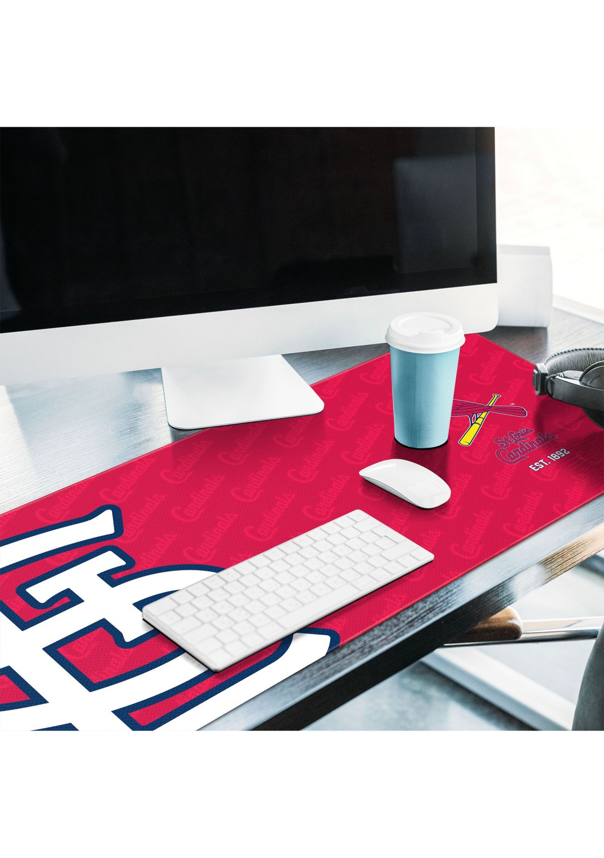 YouTheFan MLB St. Louis Cardinals Logo Series Desk Pad
