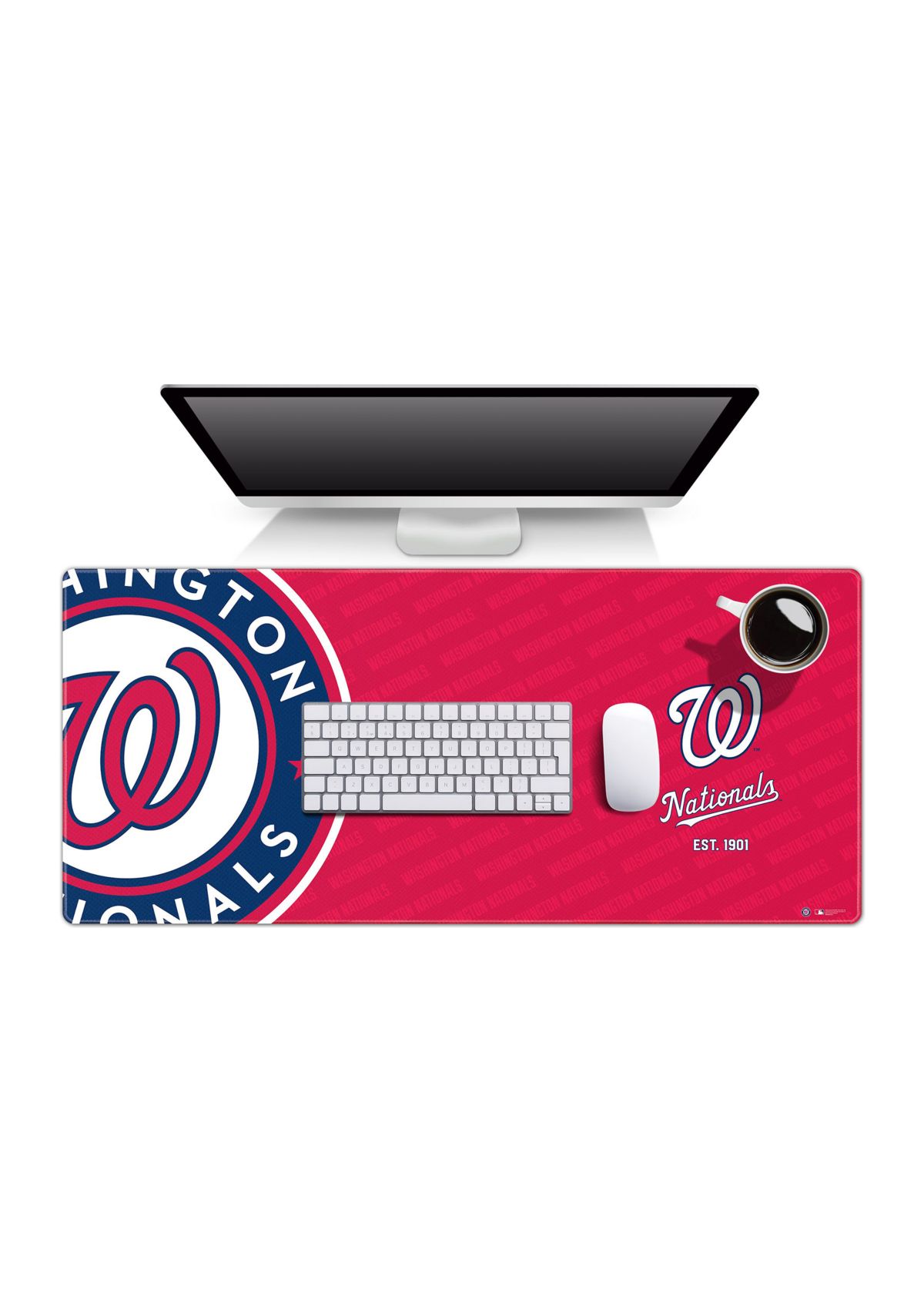 YouTheFan MLB Washington Nationals Logo Series Desk Pad
