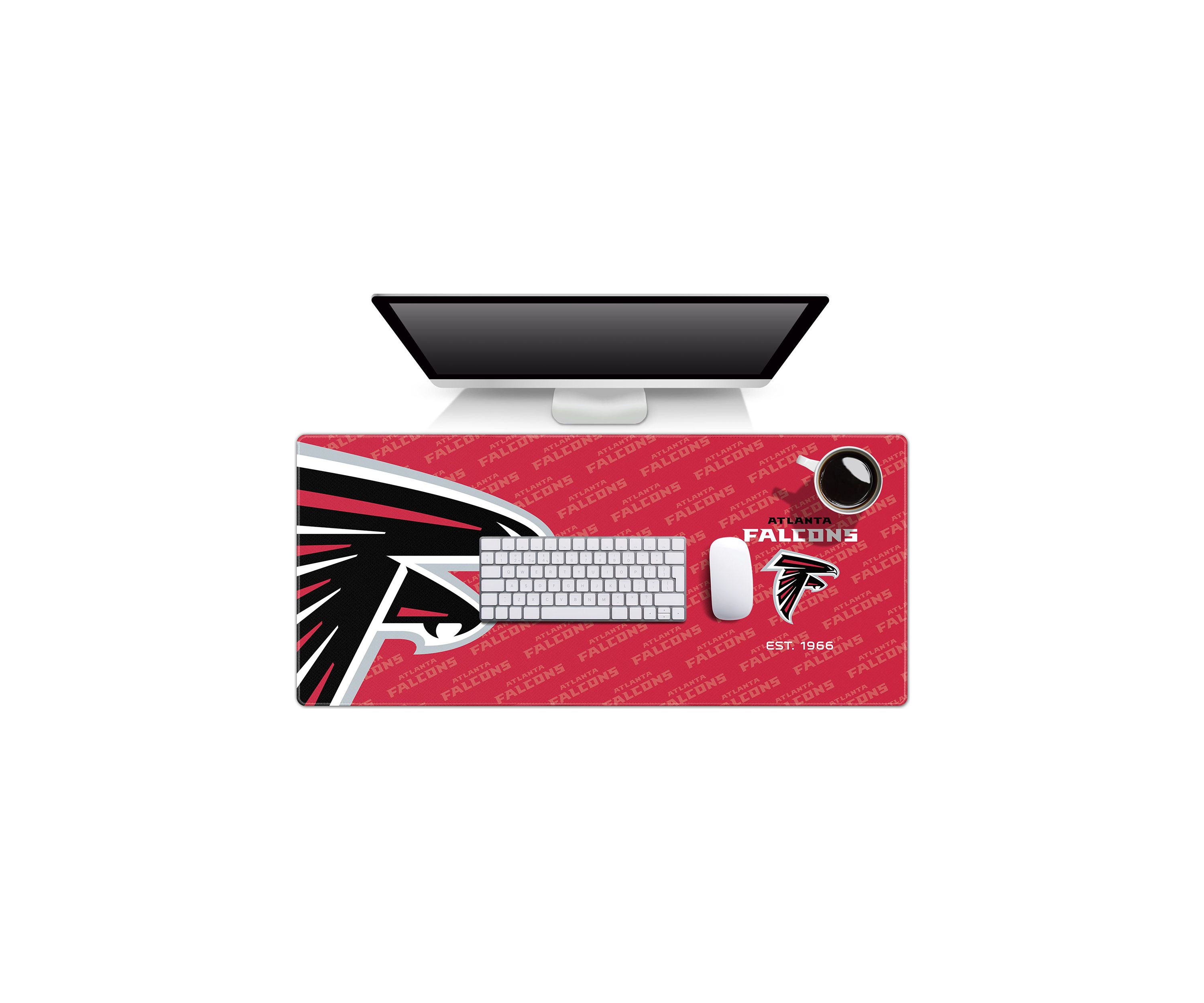 YouTheFan NFL Atlanta Falcons Logo Series Desk Pad
