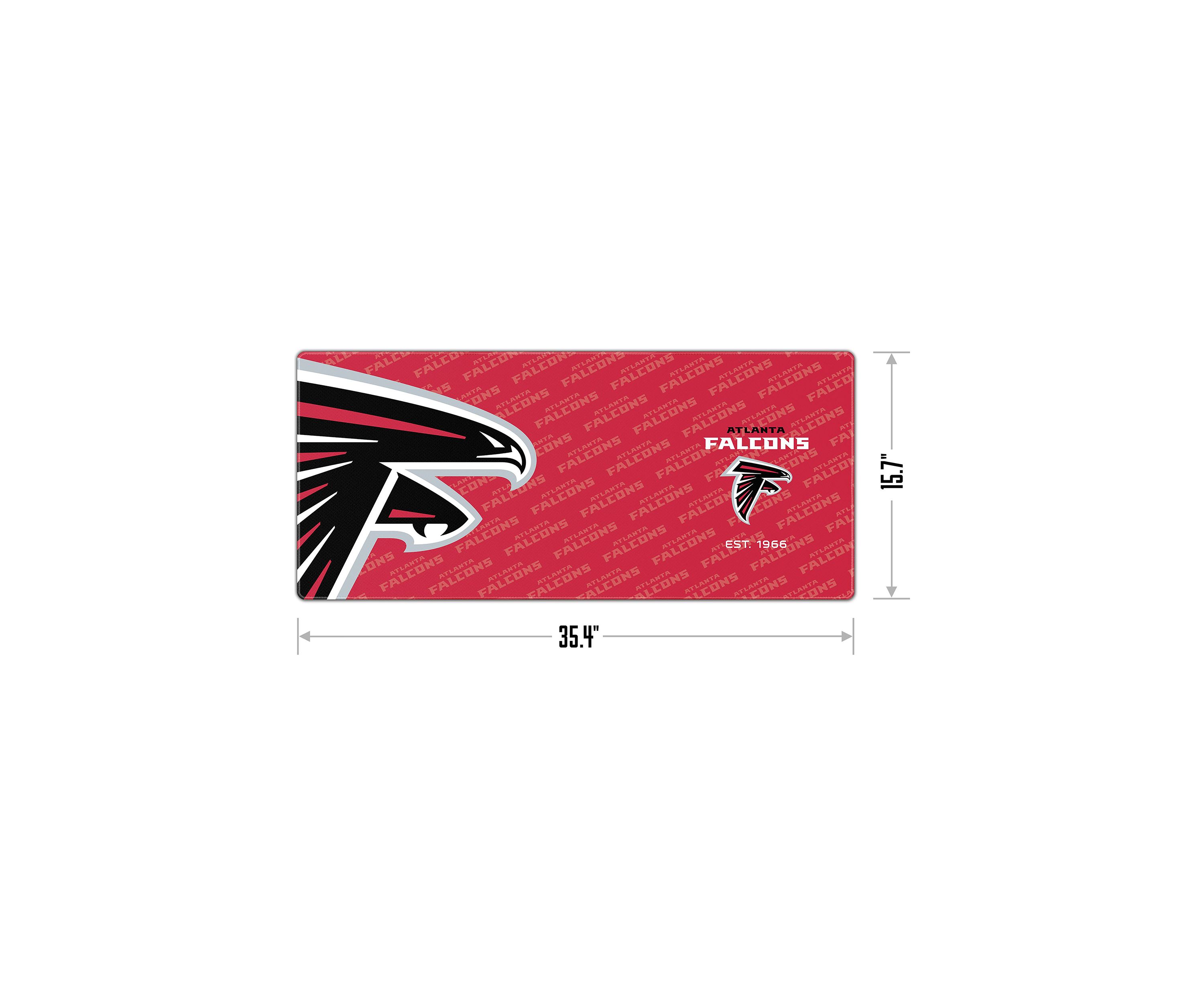 YouTheFan NFL Atlanta Falcons Logo Series Desk Pad