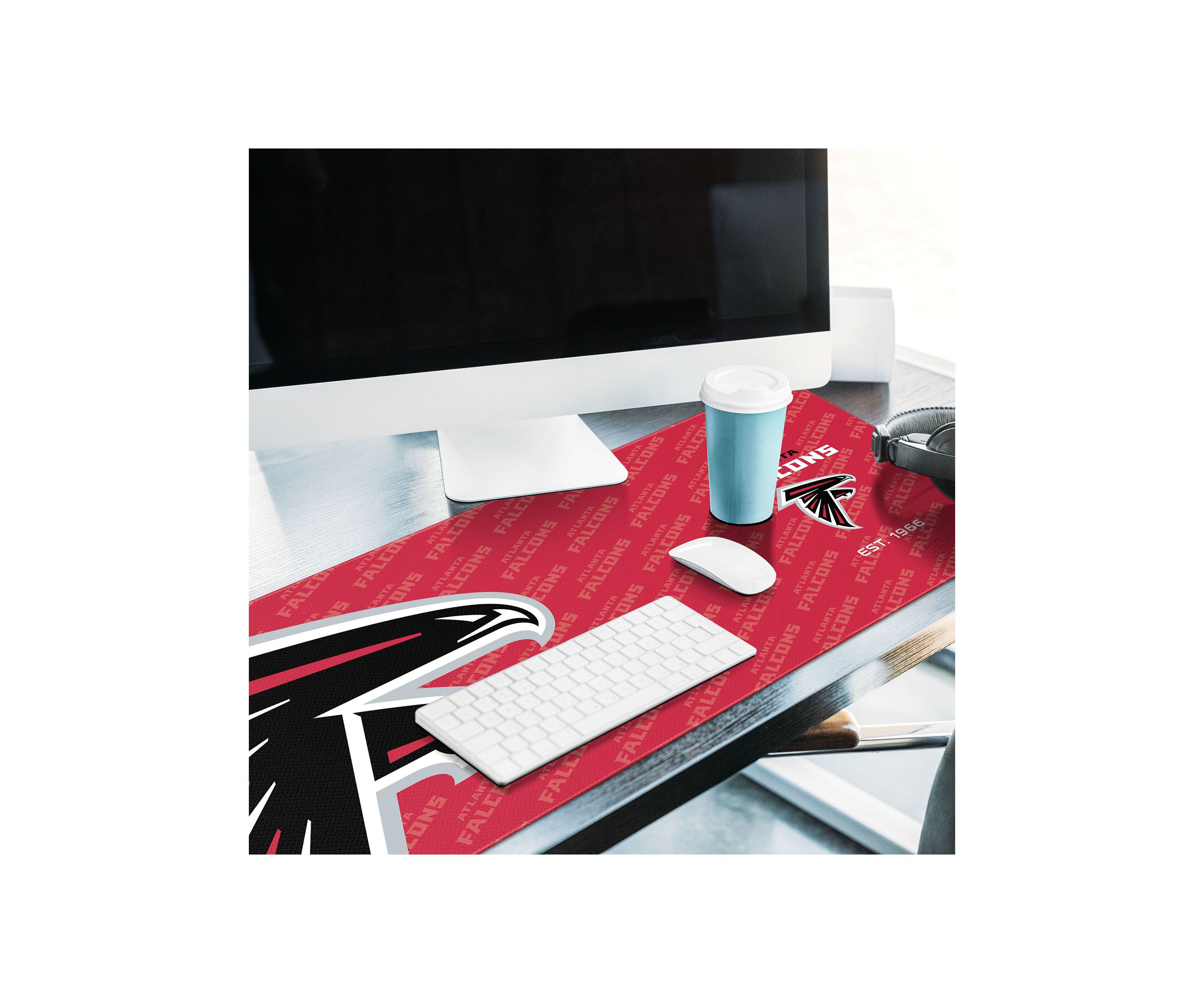 YouTheFan NFL Atlanta Falcons Logo Series Desk Pad