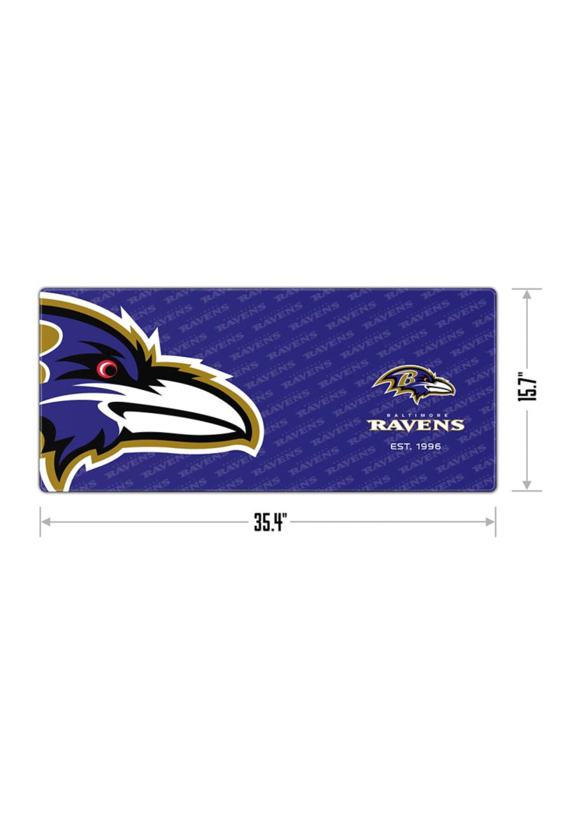 YouTheFan NFL Baltimore Ravens Logo Series Desk Pad