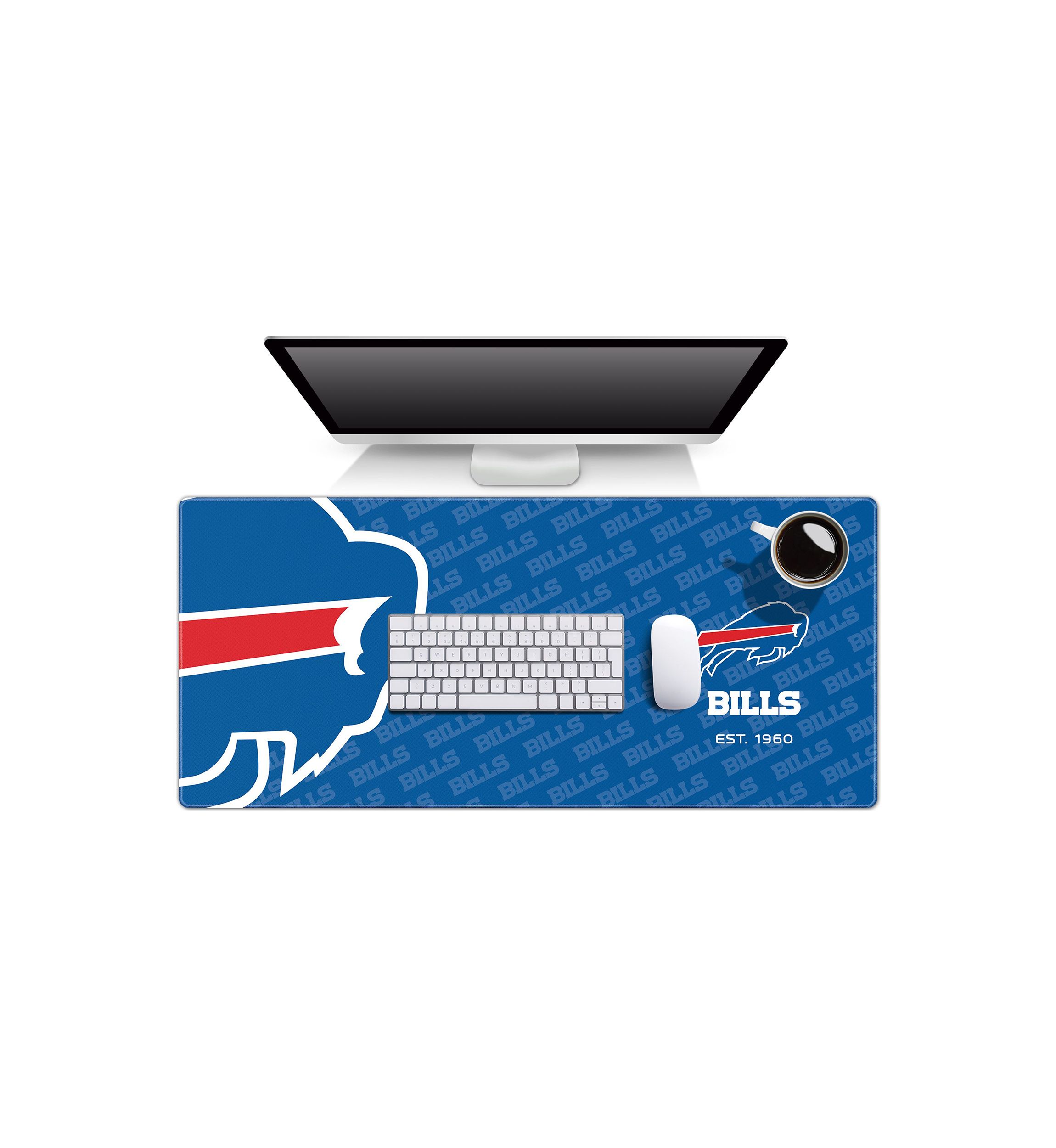 YouTheFan NFL Buffalo Bills Logo Series Desk Pad