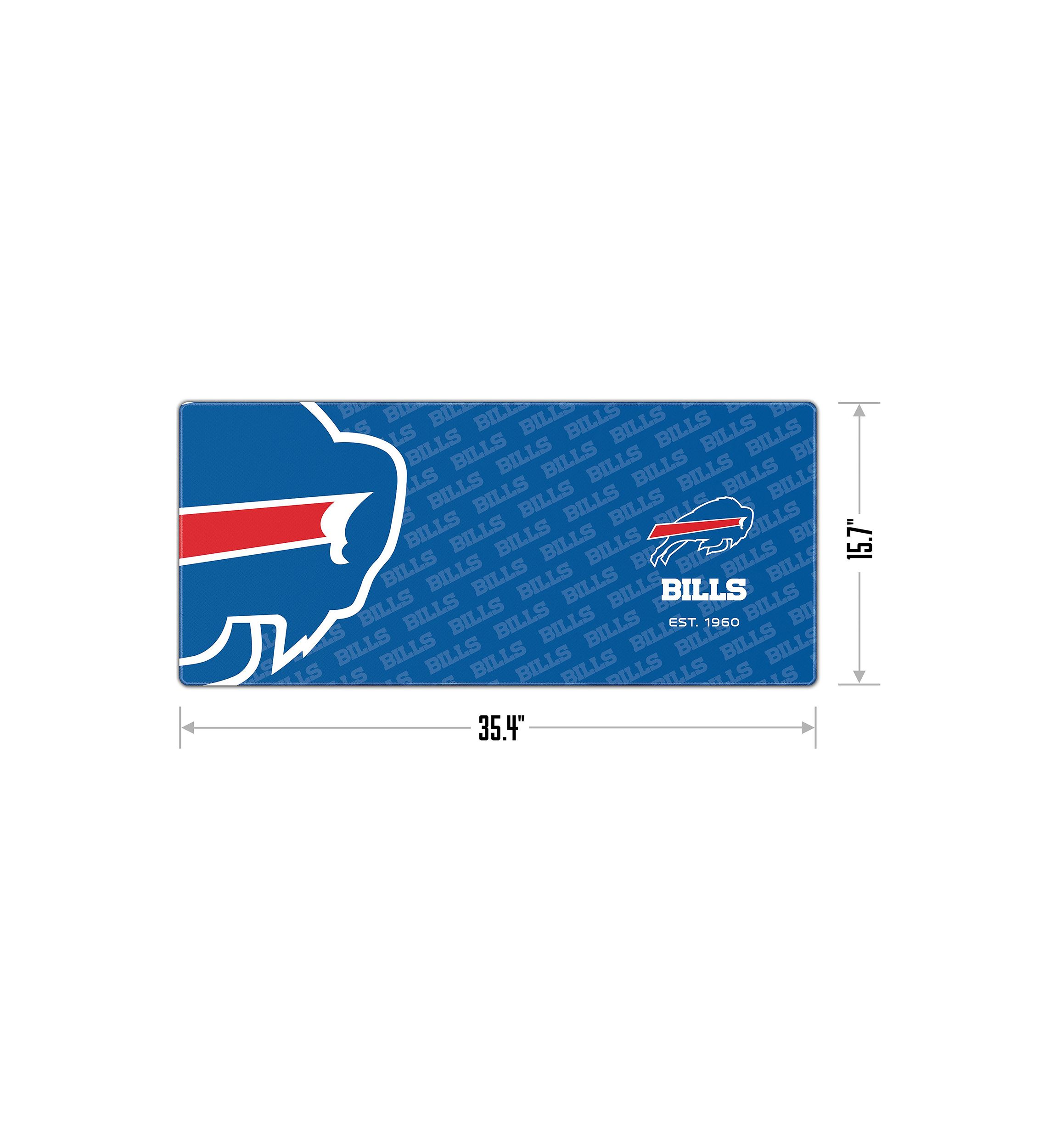 YouTheFan NFL Buffalo Bills Logo Series Desk Pad